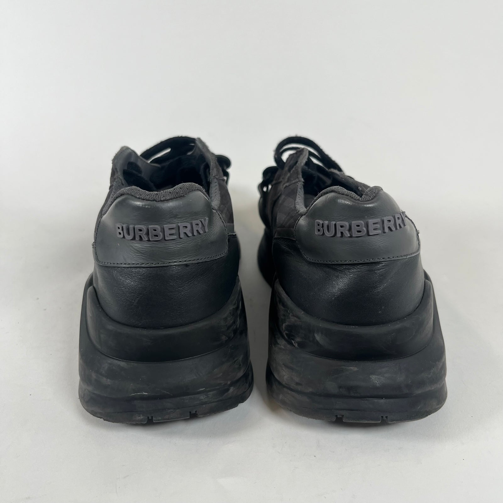 Burberry Black Ramsey Sneakers Size 43