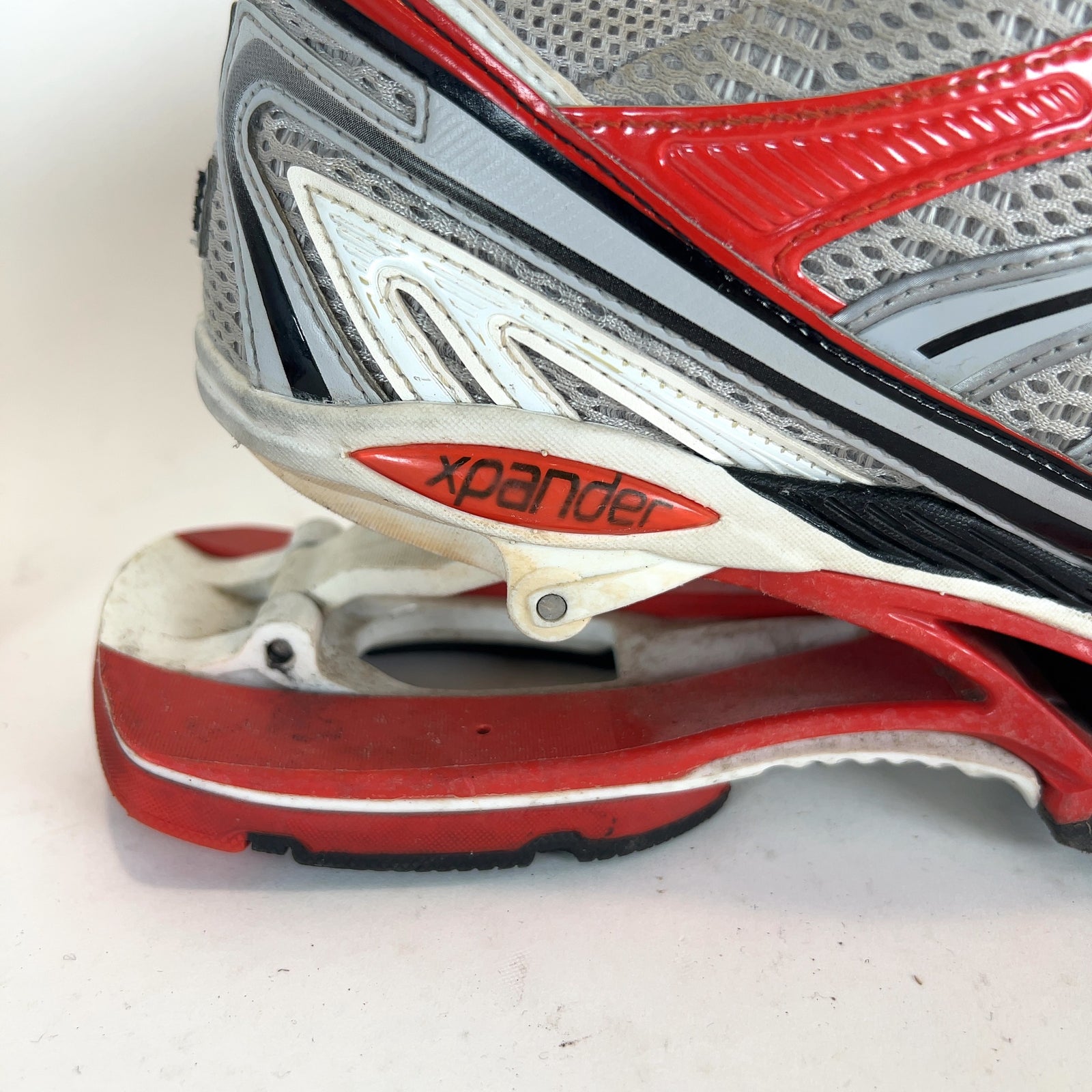Balenciaga X-Pander Red/Grey Lowtop Sneakers