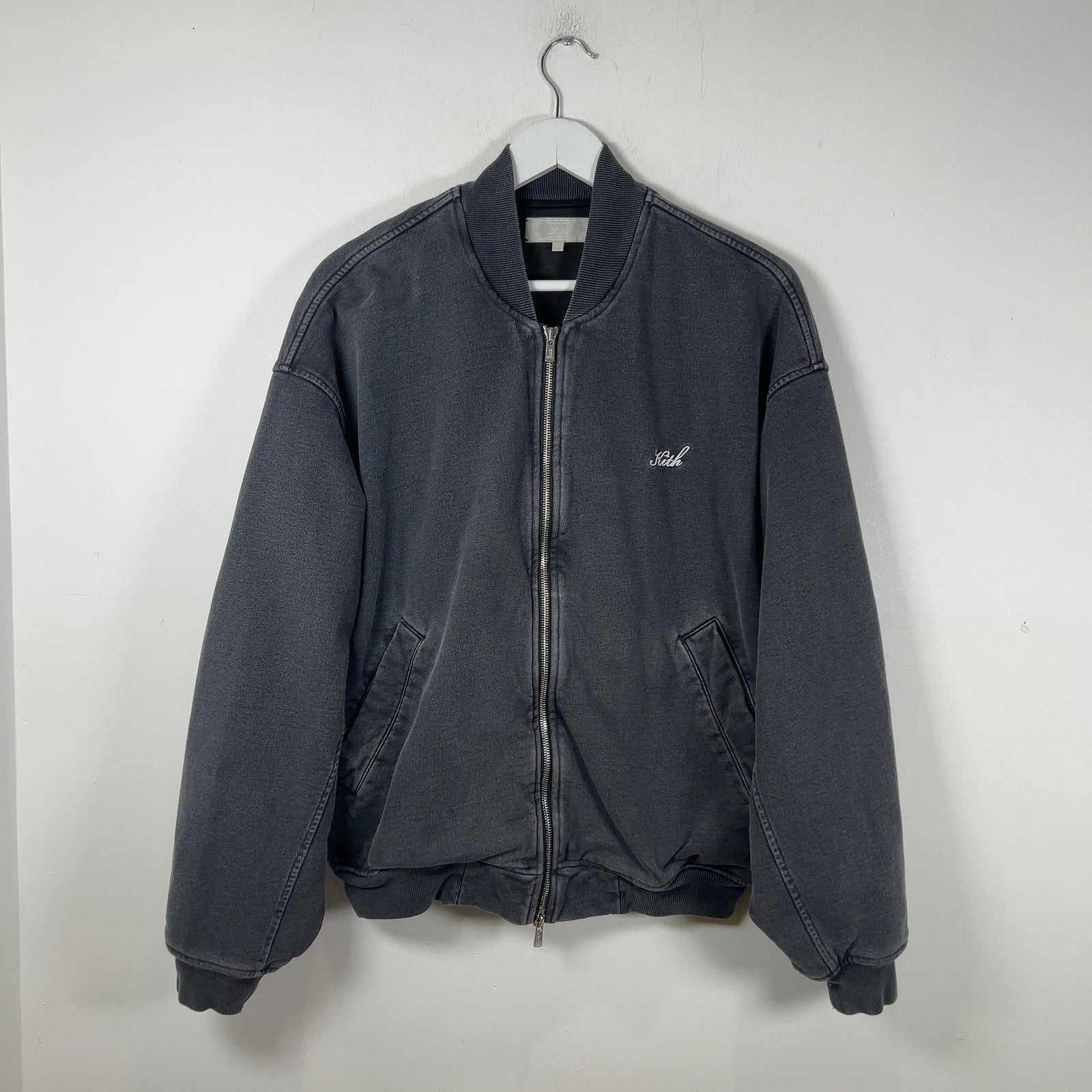 Kith Cursive Logo Bomber Jacket