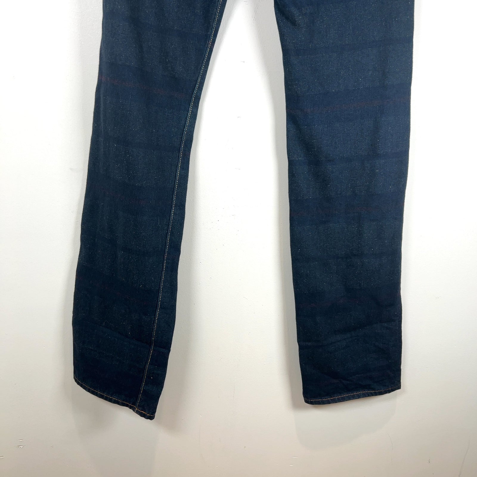 Kapital Plaid Slub Denim Jeans
