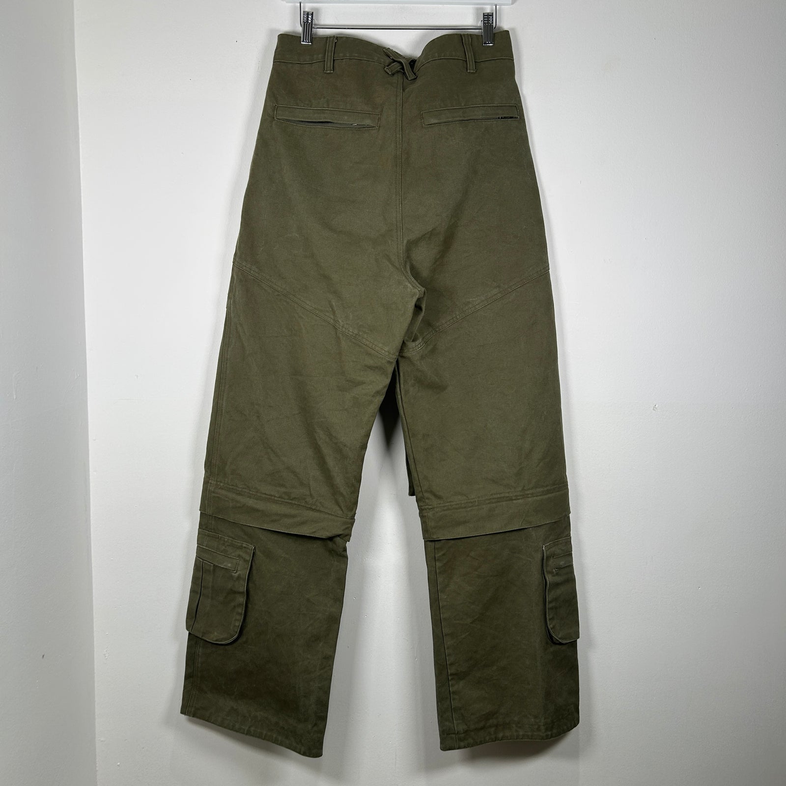 Entire Studios Green Convertible Cargo Pants Size S