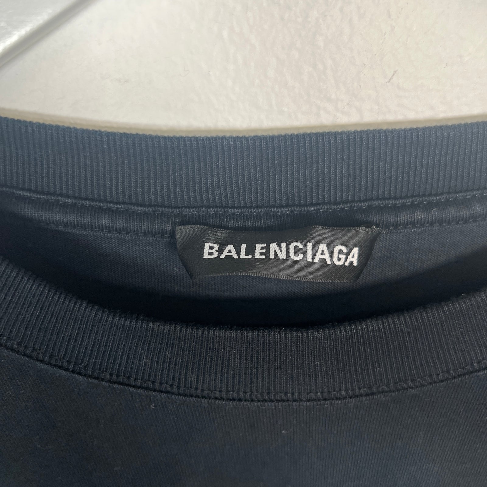Balenciaga Portrait Logo T-Shirt Size M