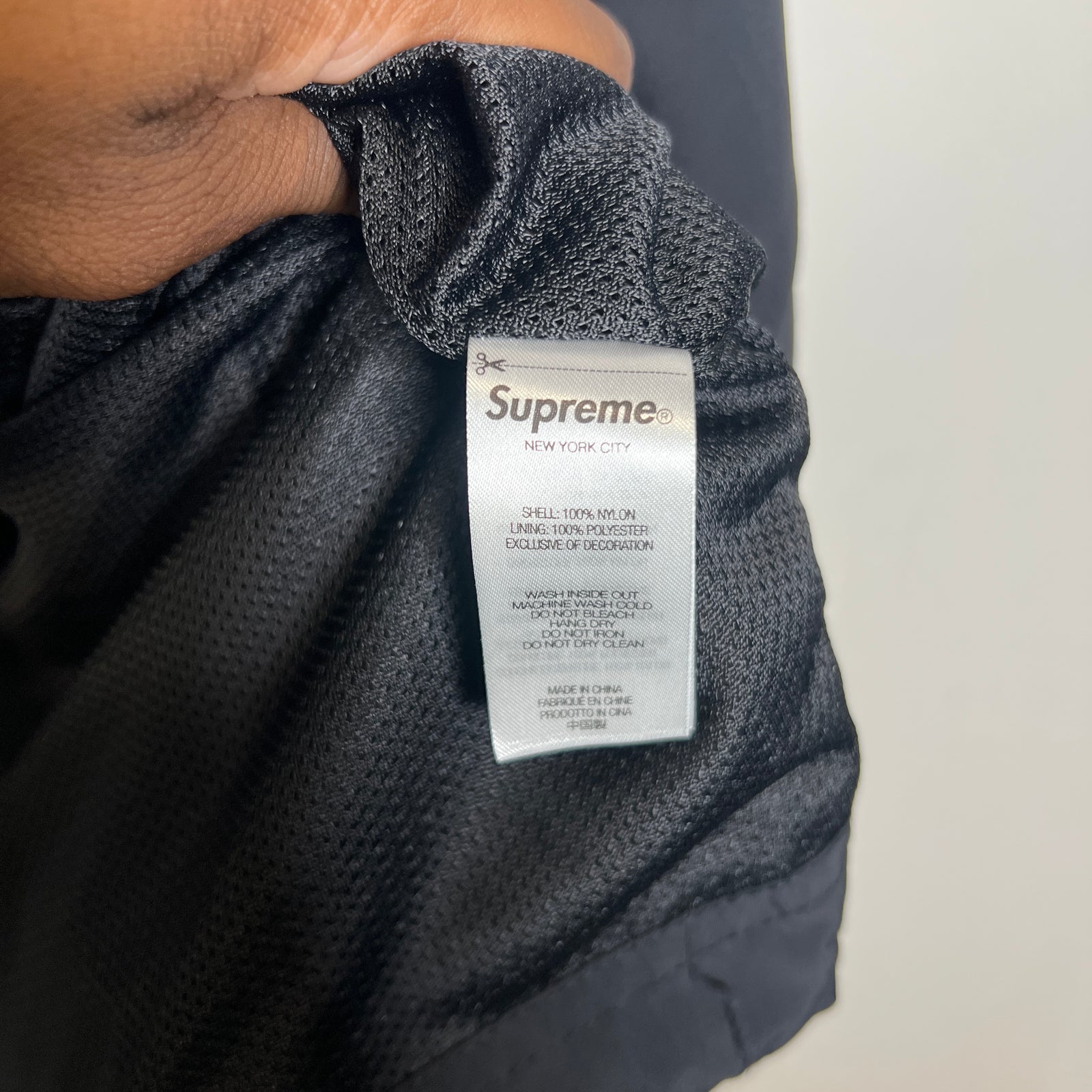 Supreme x Hysteric Glamour Black Track Jacket Size XL
