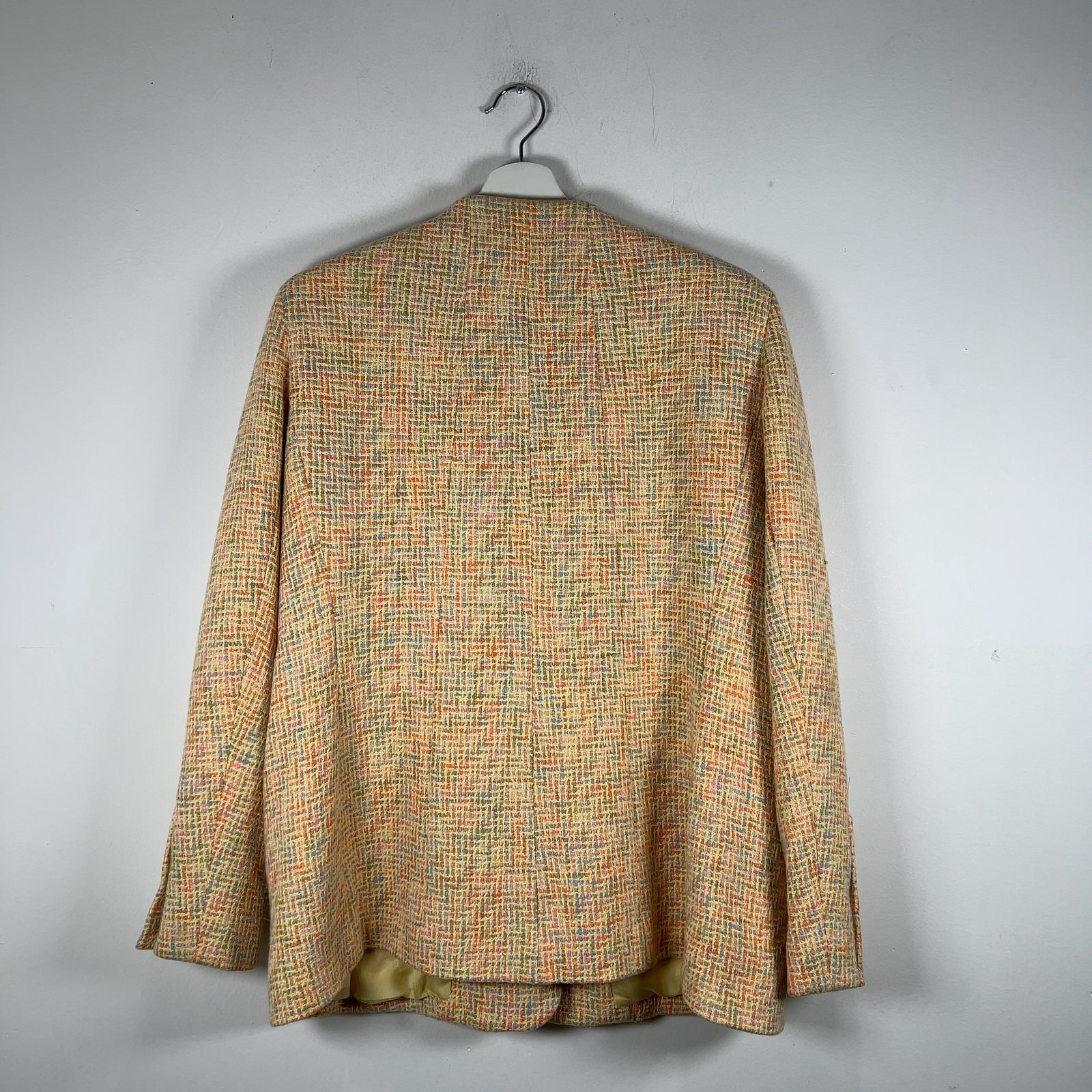 Chanel Cruise FW94 Easter Tweed Jacket Size S