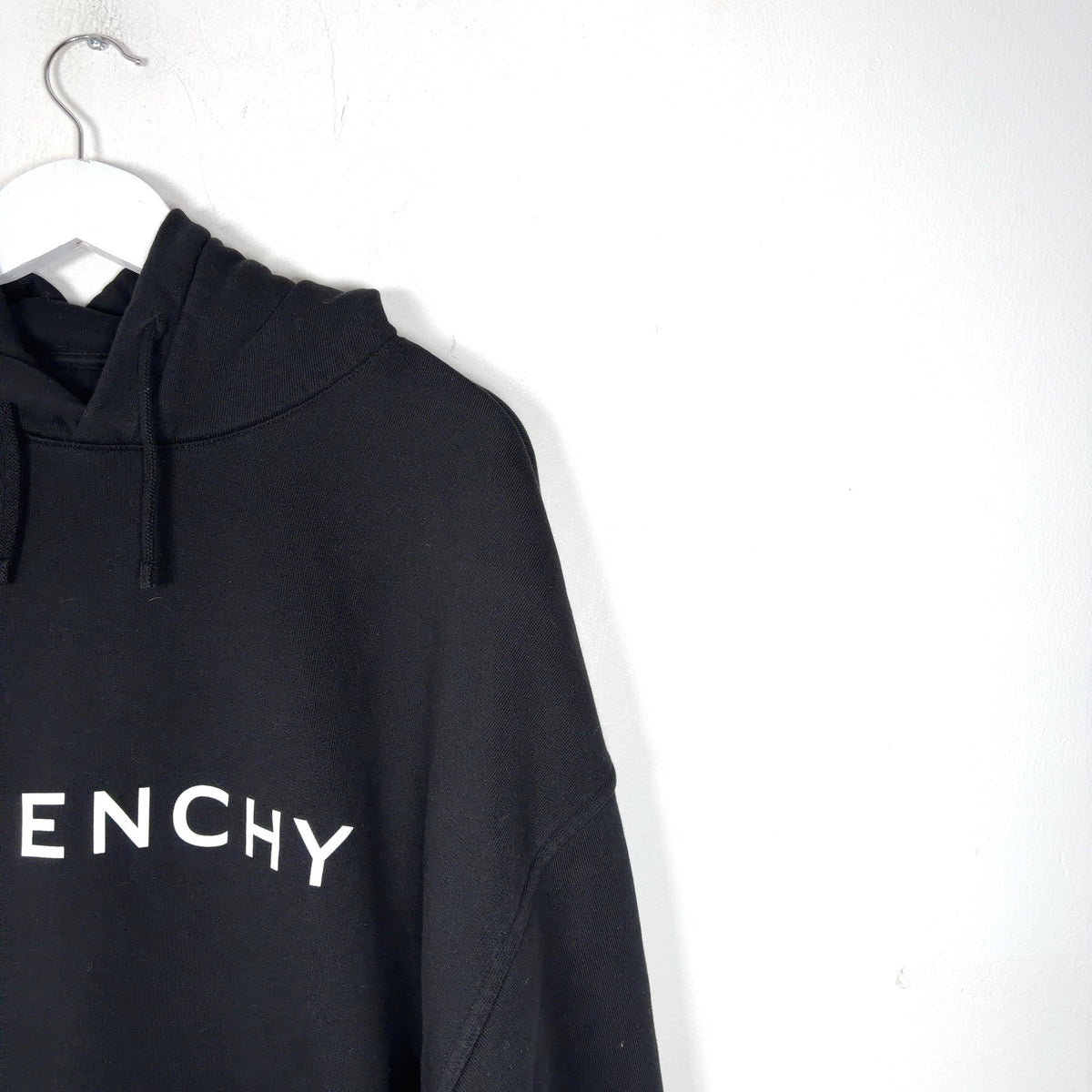 Givenchy Graphic Logo Pull-Over Hoodie