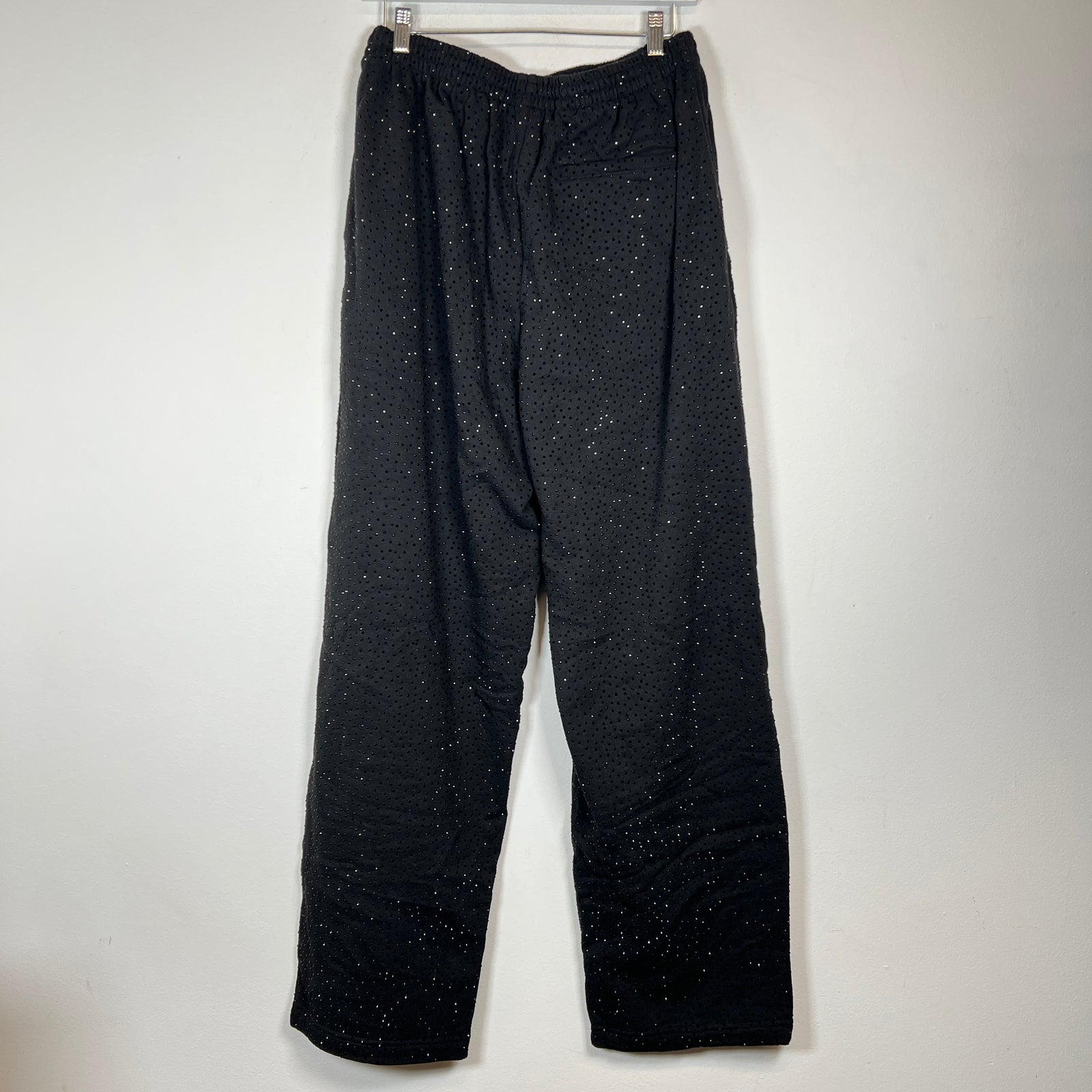 Sp5der Black VVS Sweatpants Size M