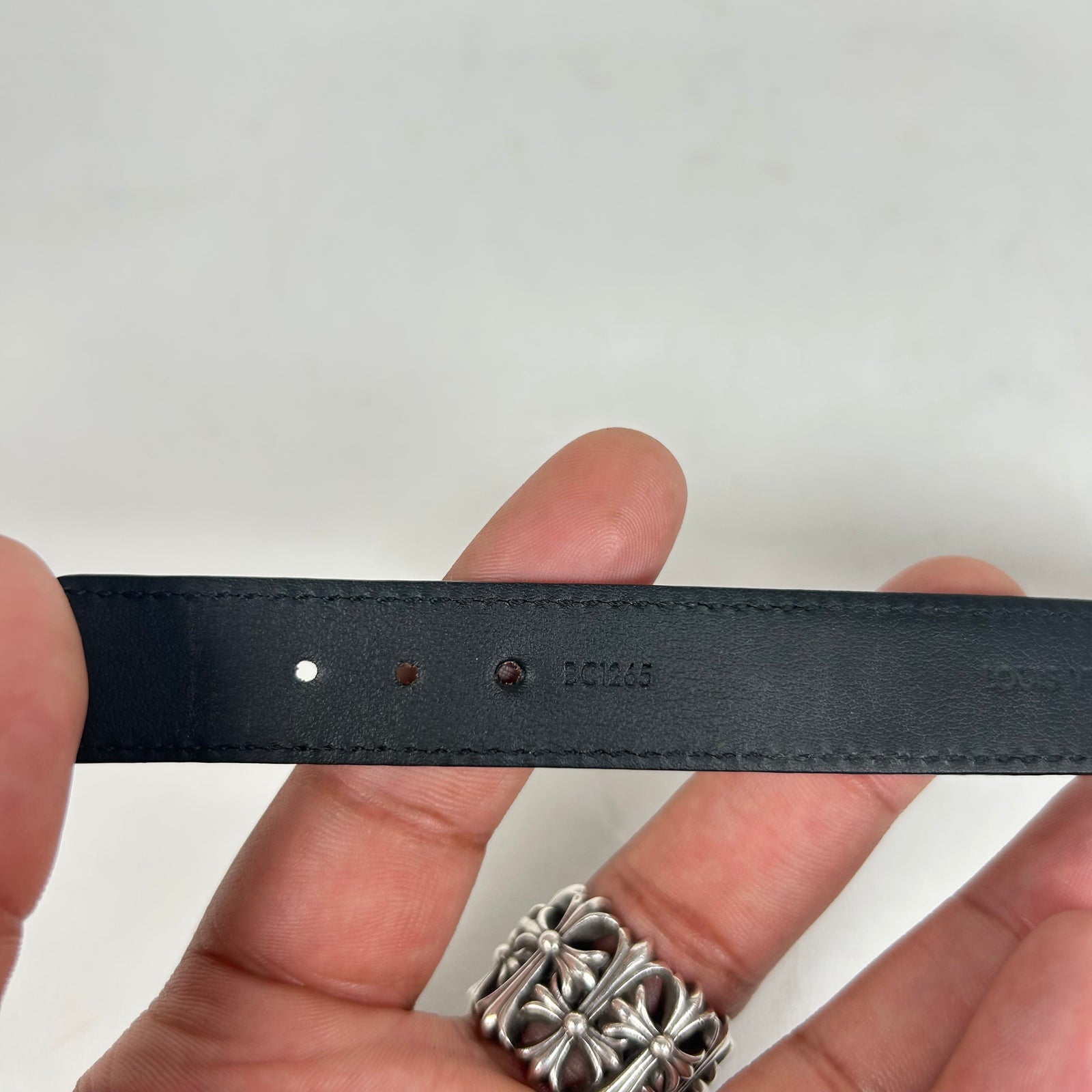 Louis Vuitton Black Monogram Slim Bracelet