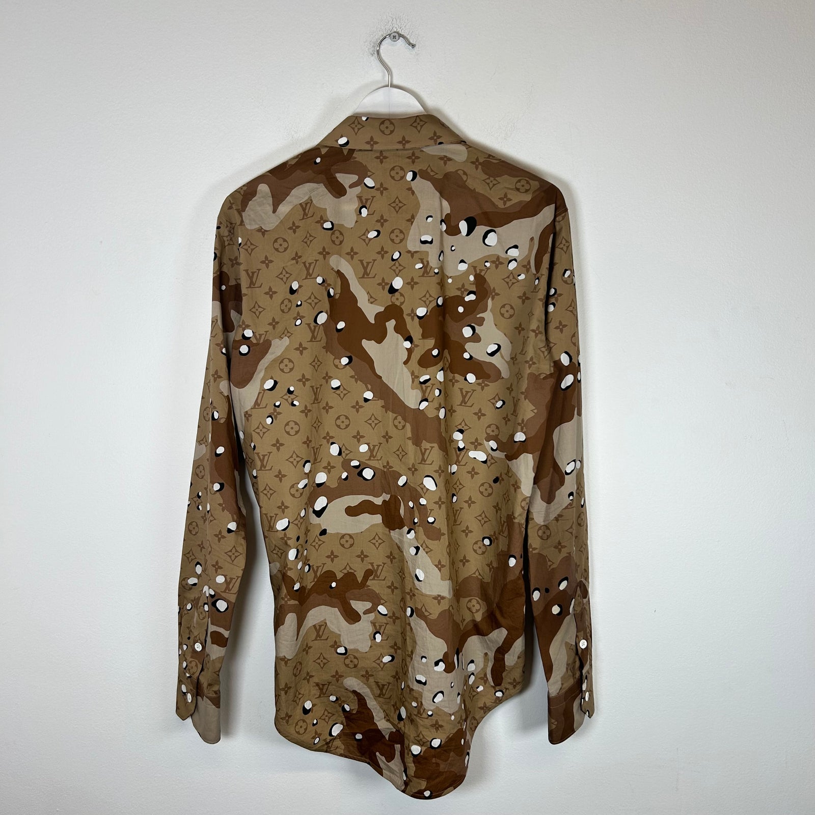 Louis Vuitton SS20 Desert Camo Shirt Size M