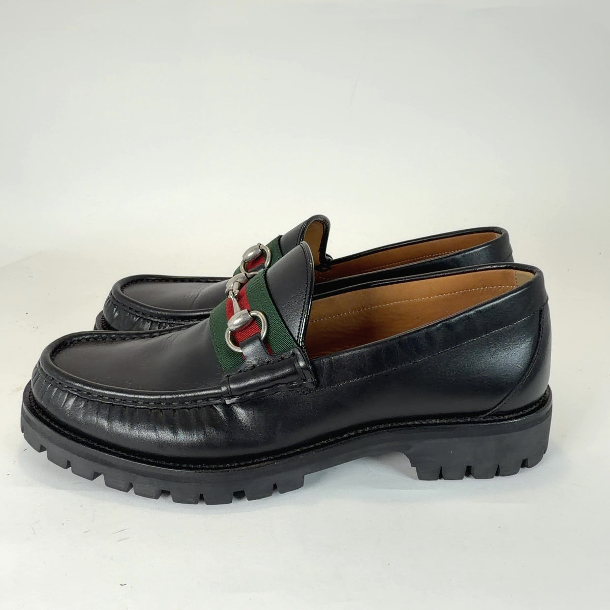 Gucci Lug Horsebit Loafer