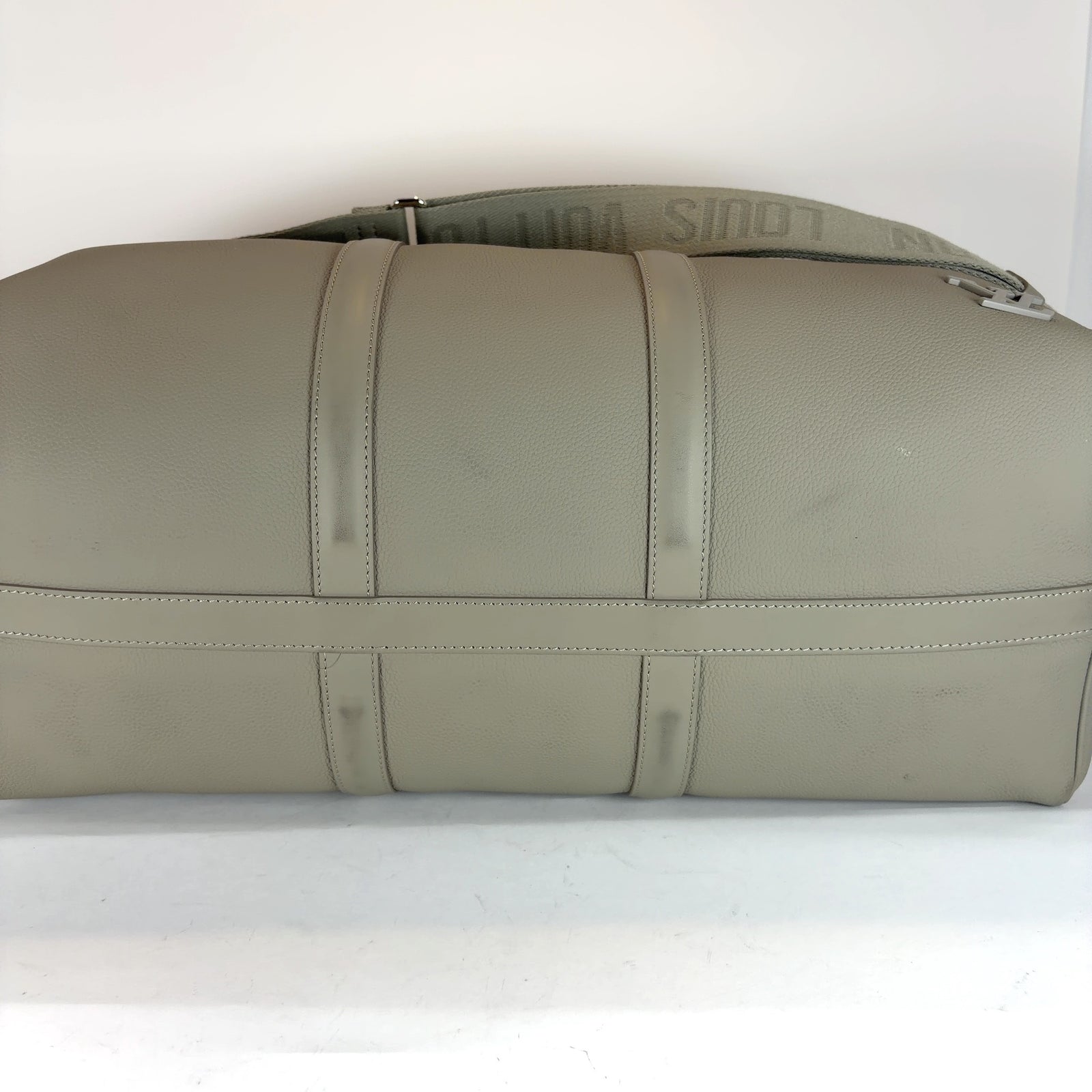 Louis Vuitton Cow-Hide Bandouliere Duffle Bag
