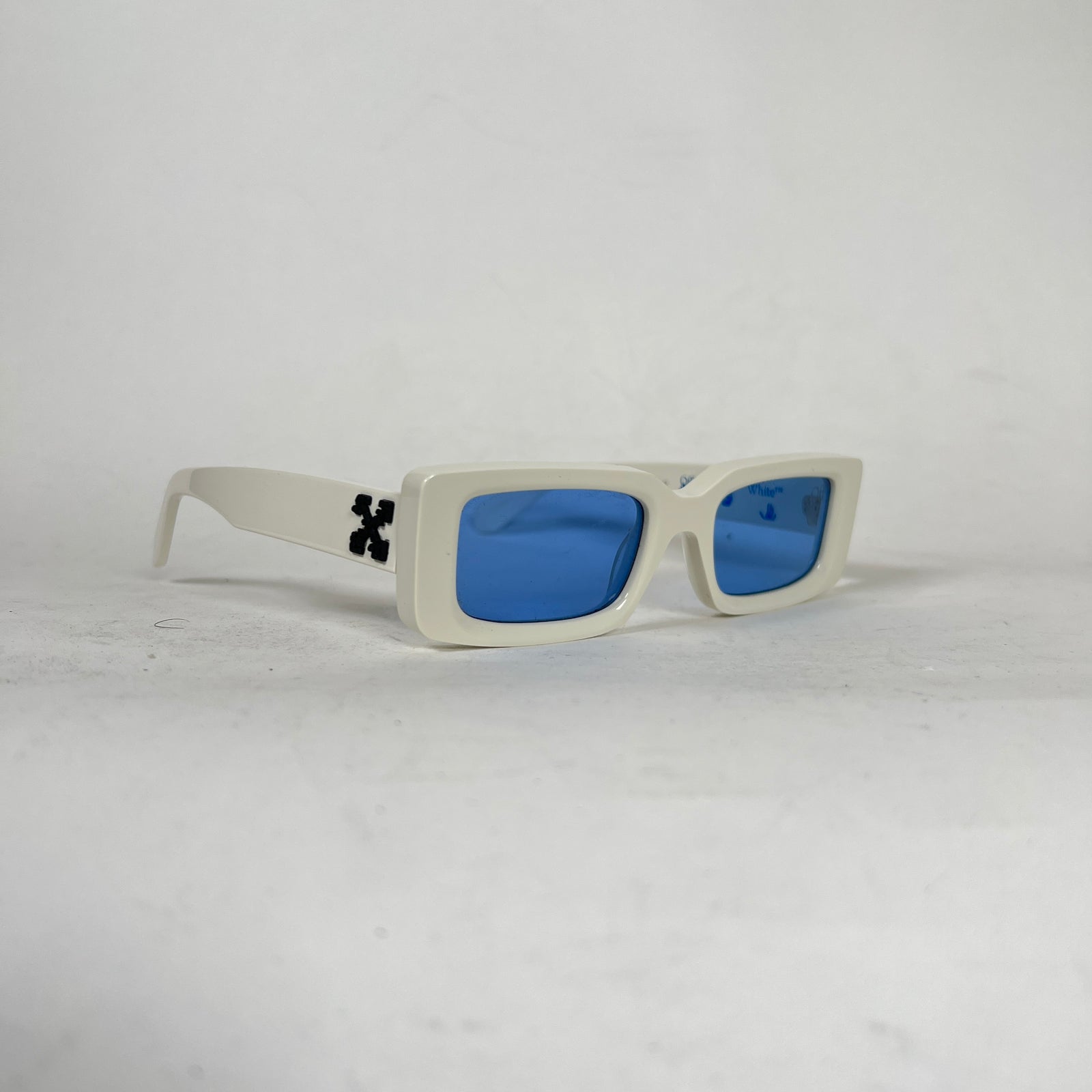 Off-White White Arthur Square Lens Sunglasses
