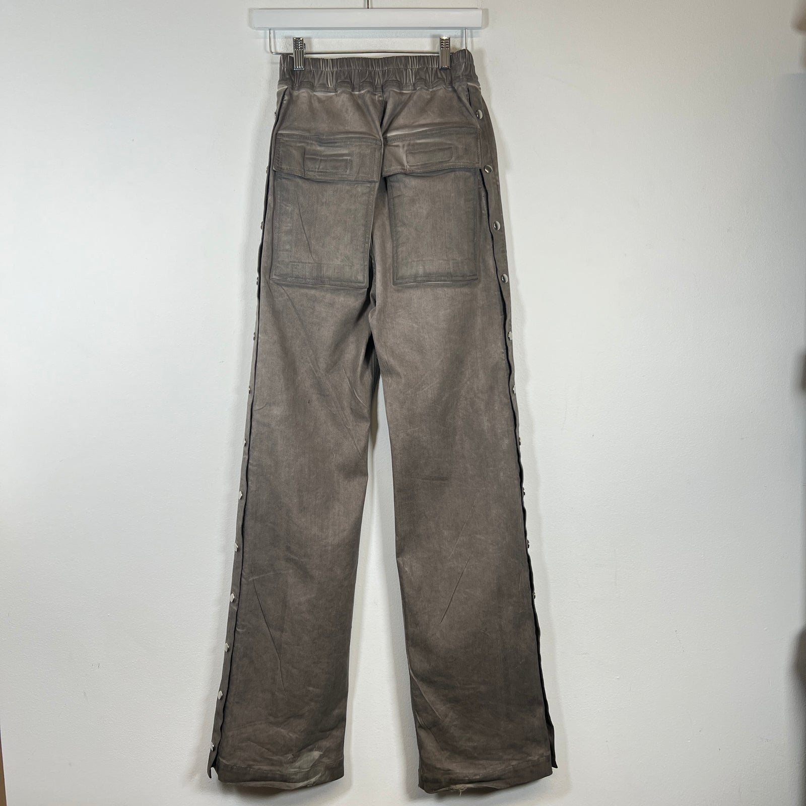 Rick Owens Drkshdw Dust Waxed Pusher Pants Size XS