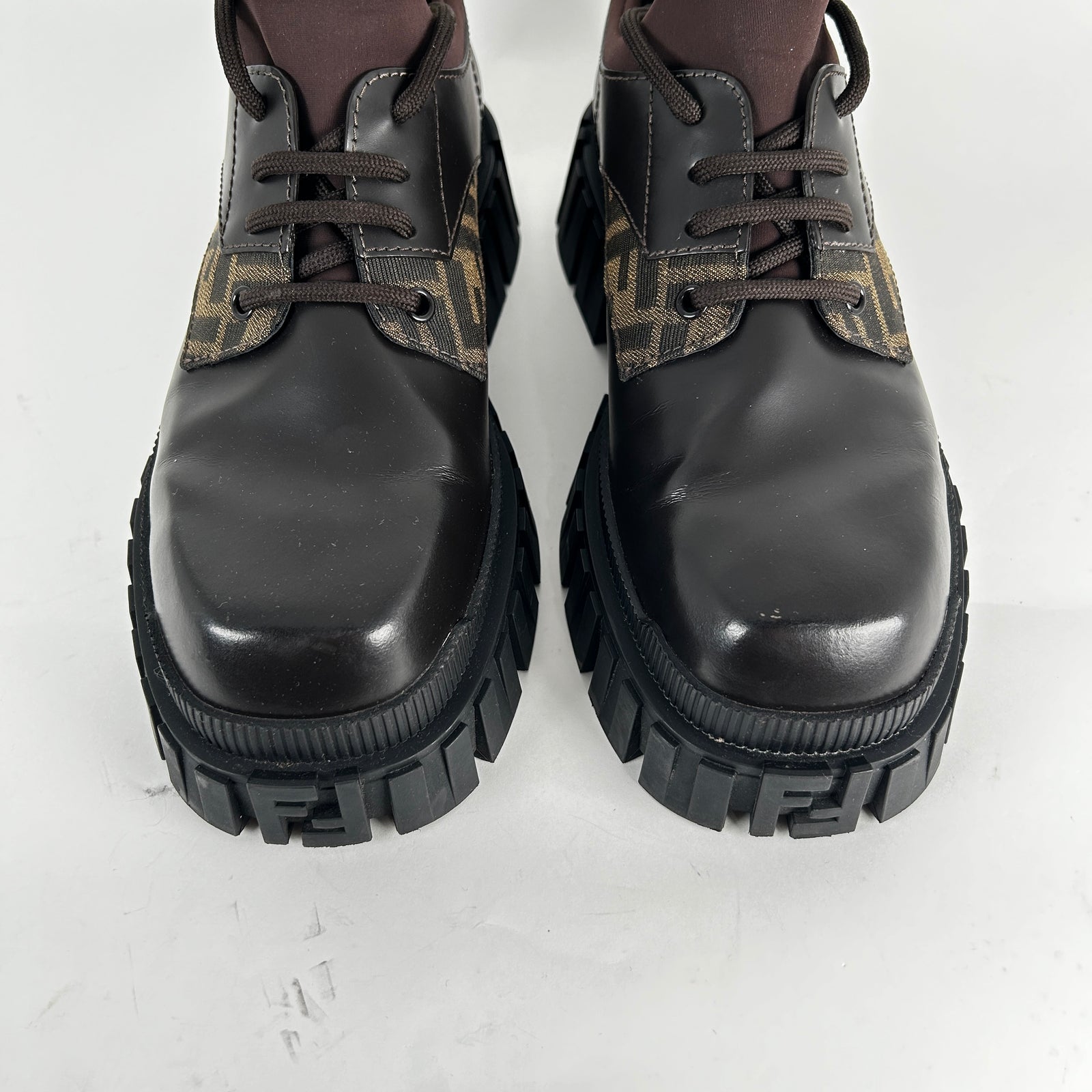 Fendi Force Low Top Boots Size 6