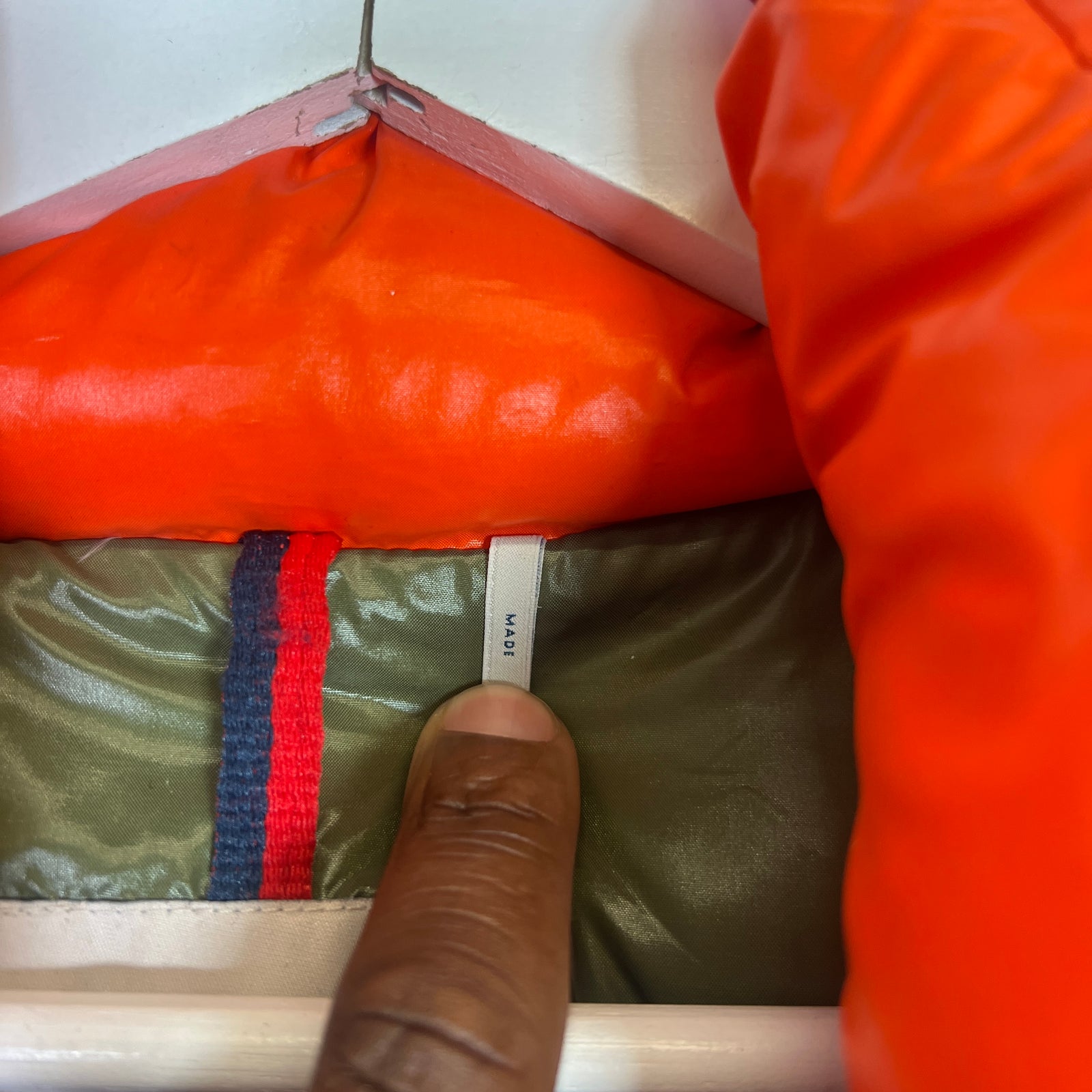 Moncler Orange Tib Gilet Down Puffer Vest Size 4