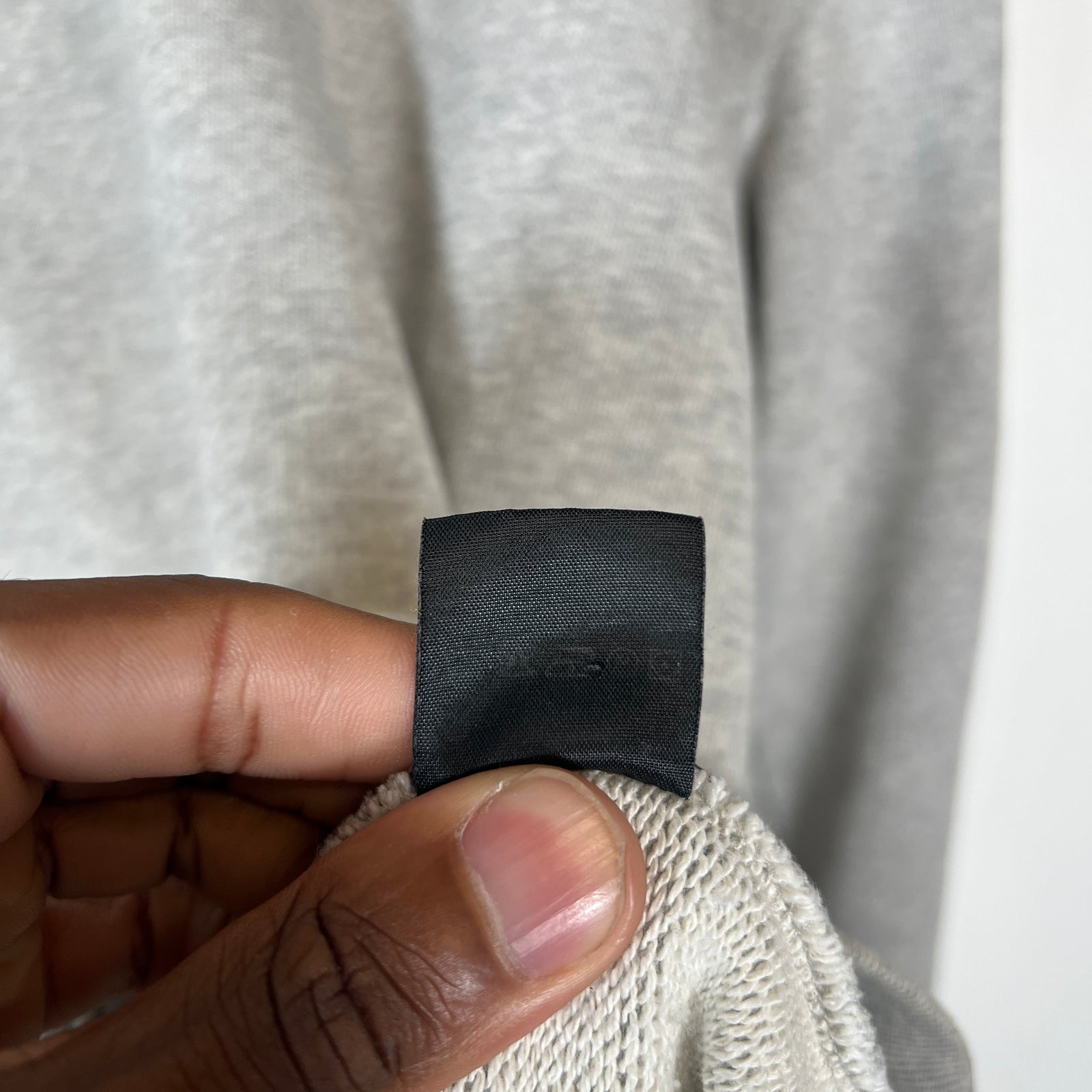 Vetements SS16 Grey Champion Logo Crewneck Size M