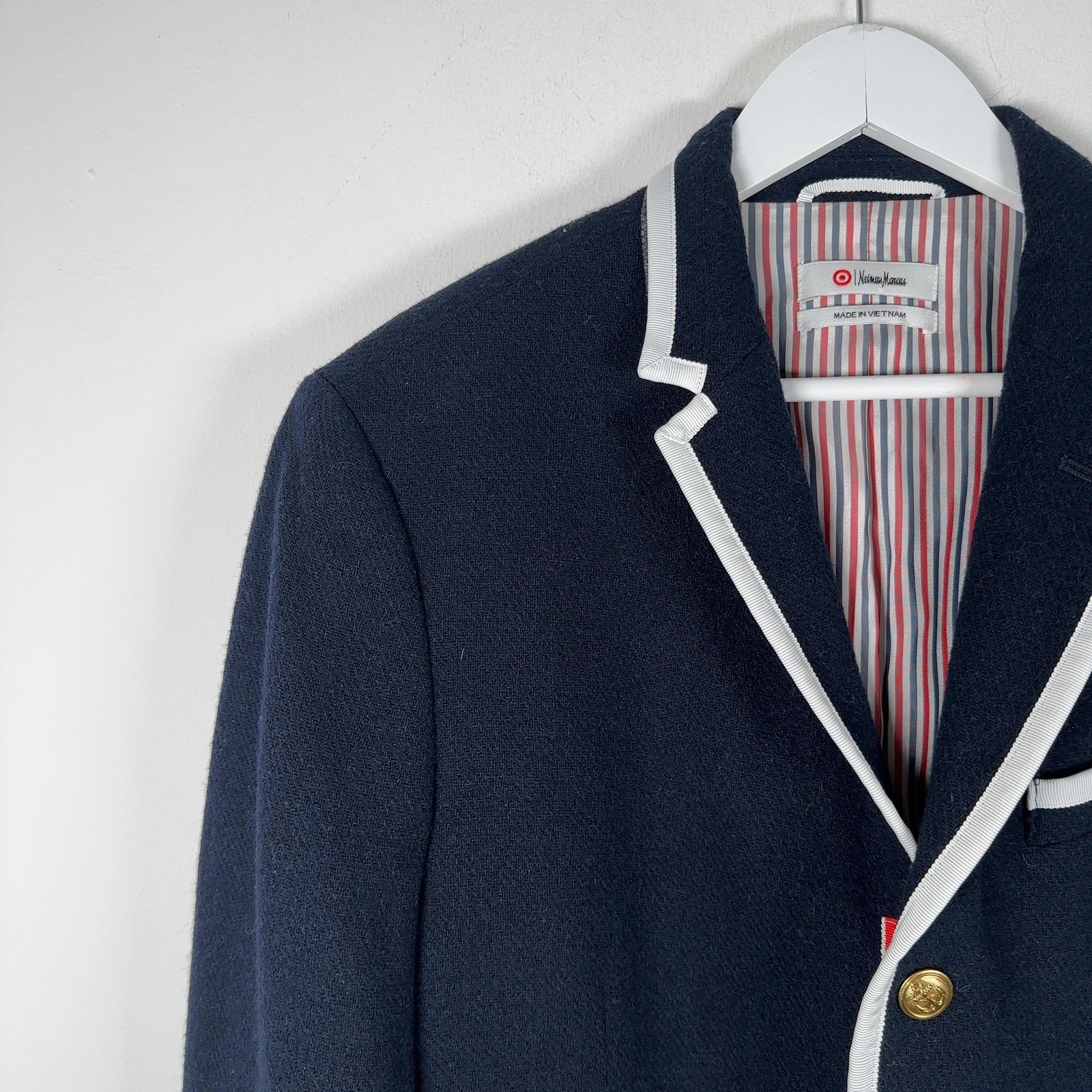 Thom Browne x Target Nautical Navy Wool Blazer