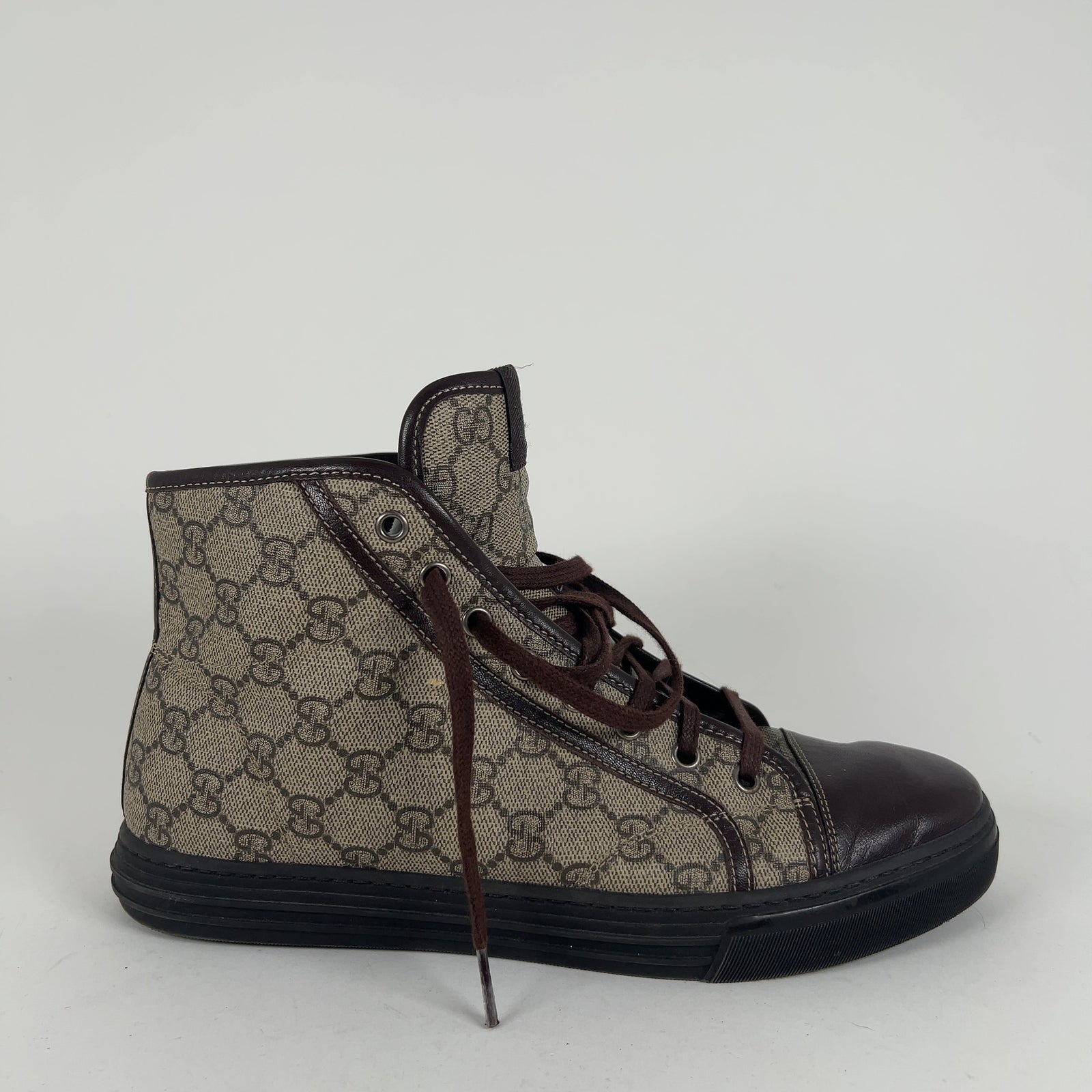 Gucci GG Supreme Hightop Sneakers