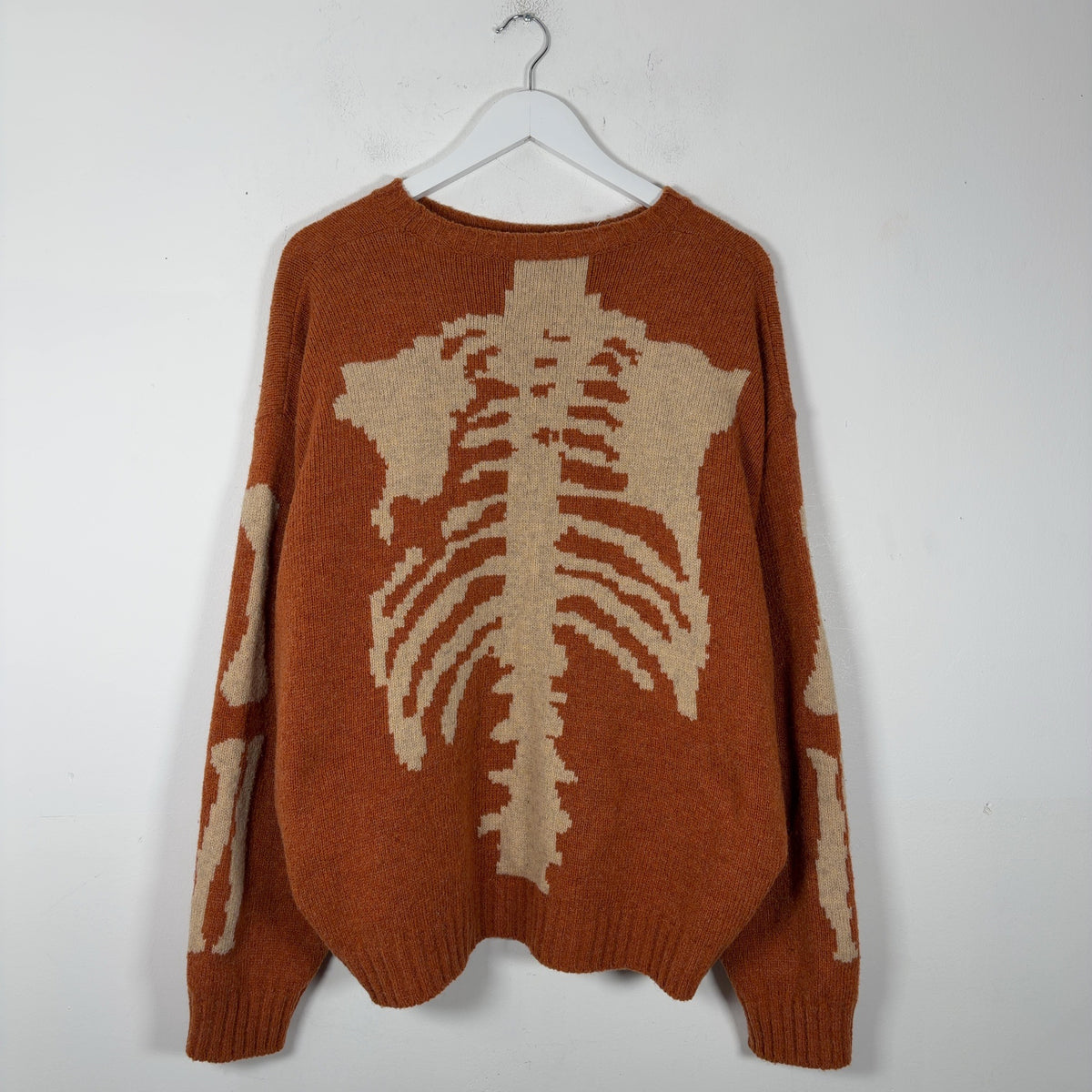 Kapital Bone Orange Sweater