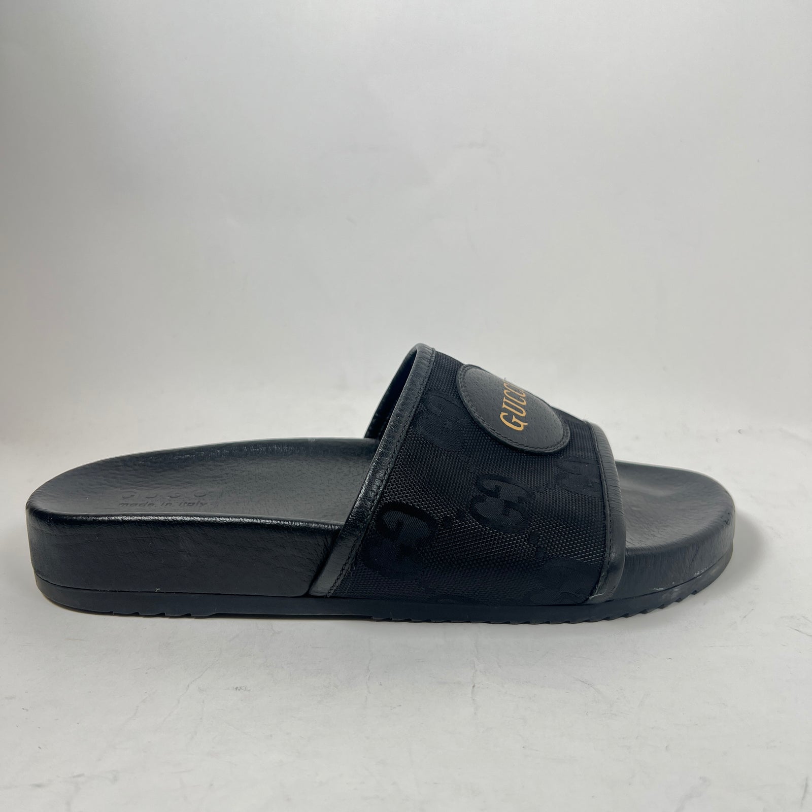 Gucci Black Off The Grid Sandals Size GG 9