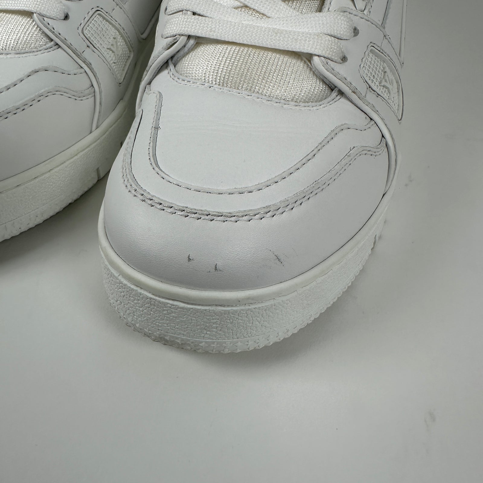 Louis Vuitton Triple White Trainer Size 7LV