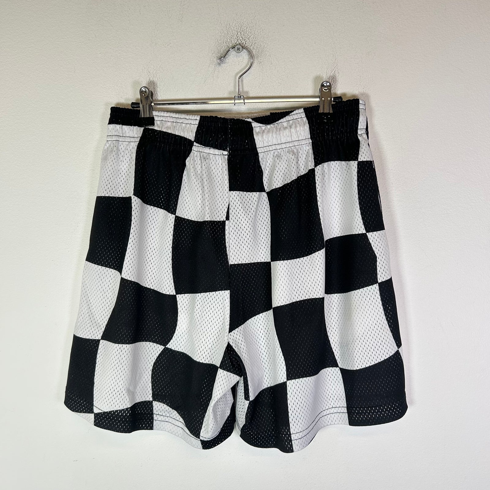 Eric Emanuel x NASCAR Checkered Basic EE Mesh Shorts