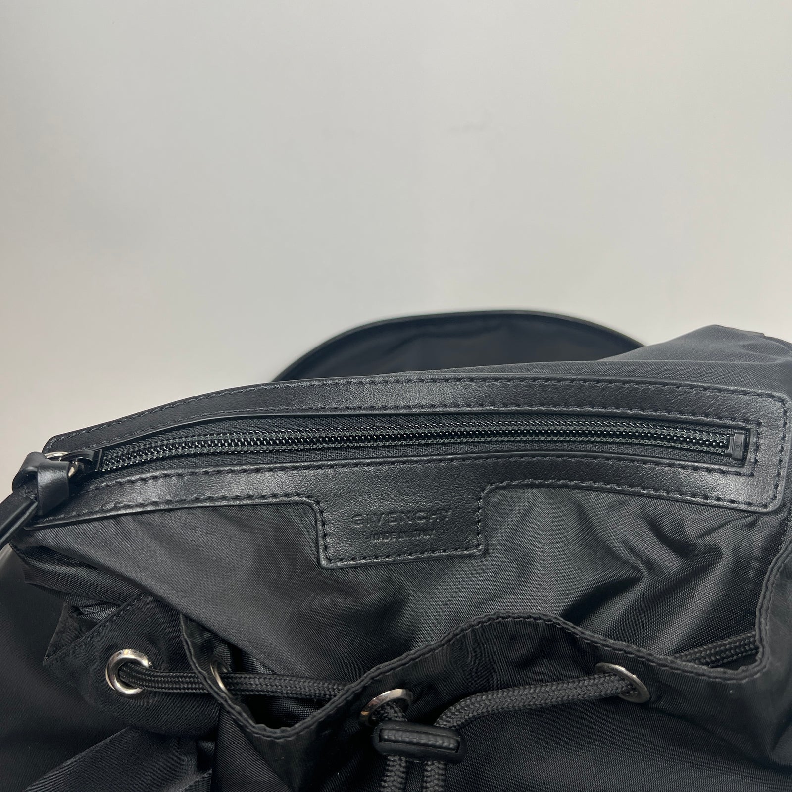 Givenchy Black Light3 Nylon Backpack