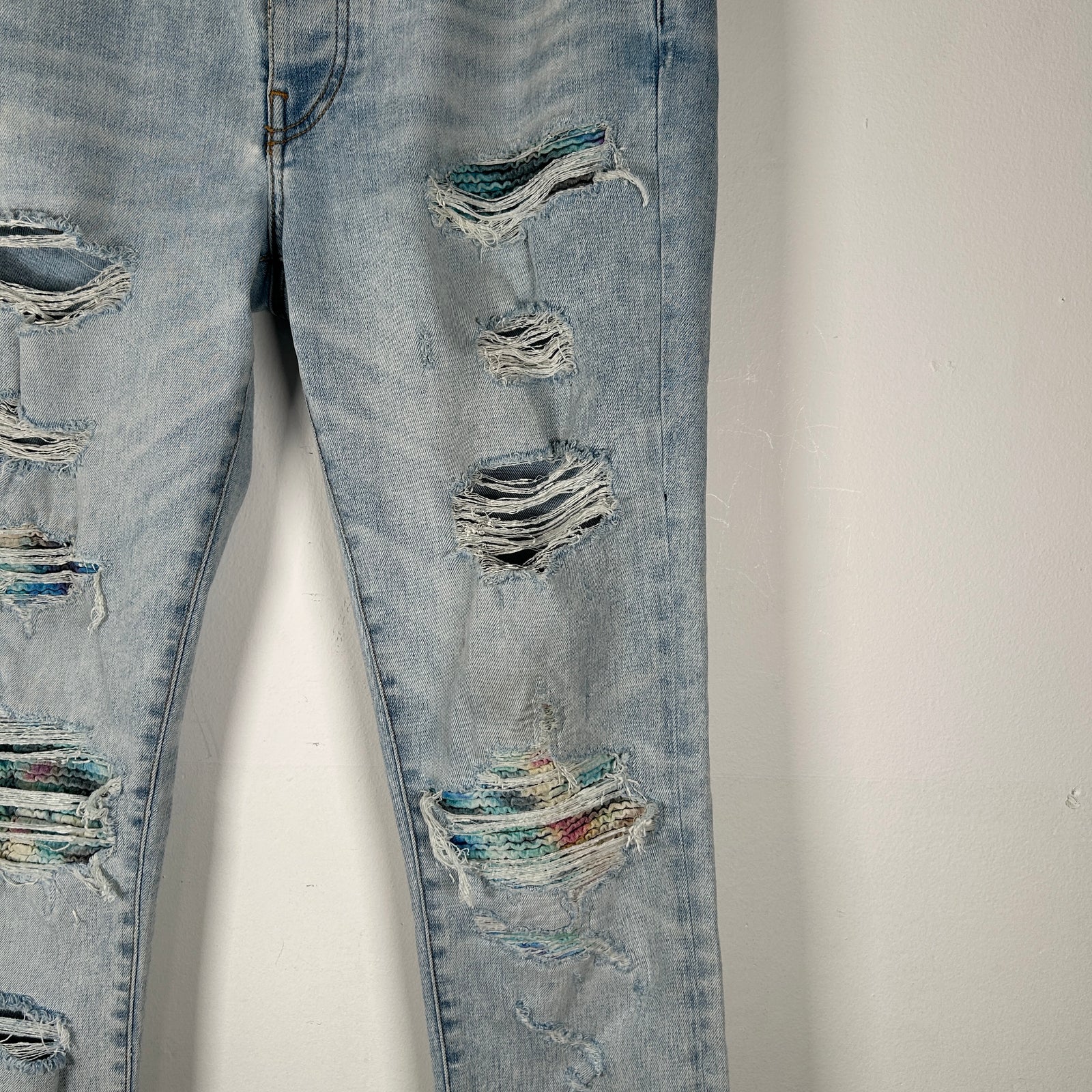 Amiri Tye Dye Patch MX1 Jeans Size 33