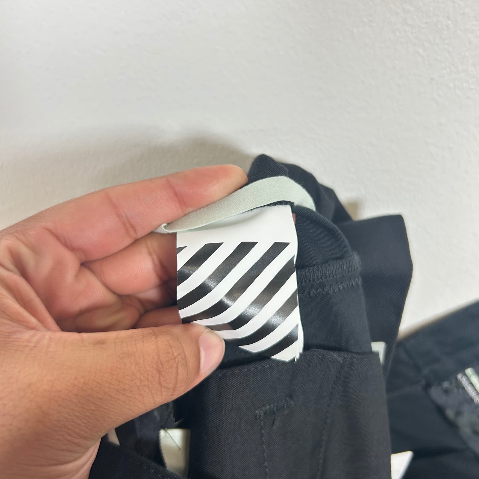 Off-White x Futura Black Alien Carpenter Pants Size 32