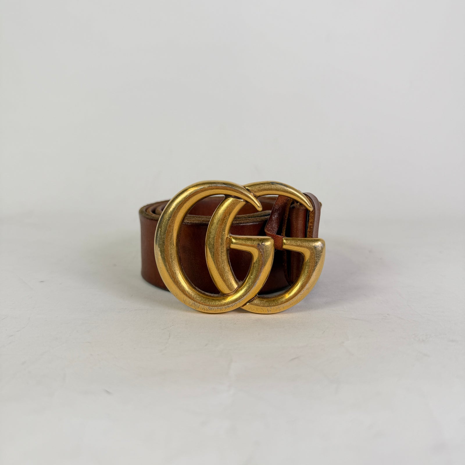 Gucci GG Marmont Leather Belt