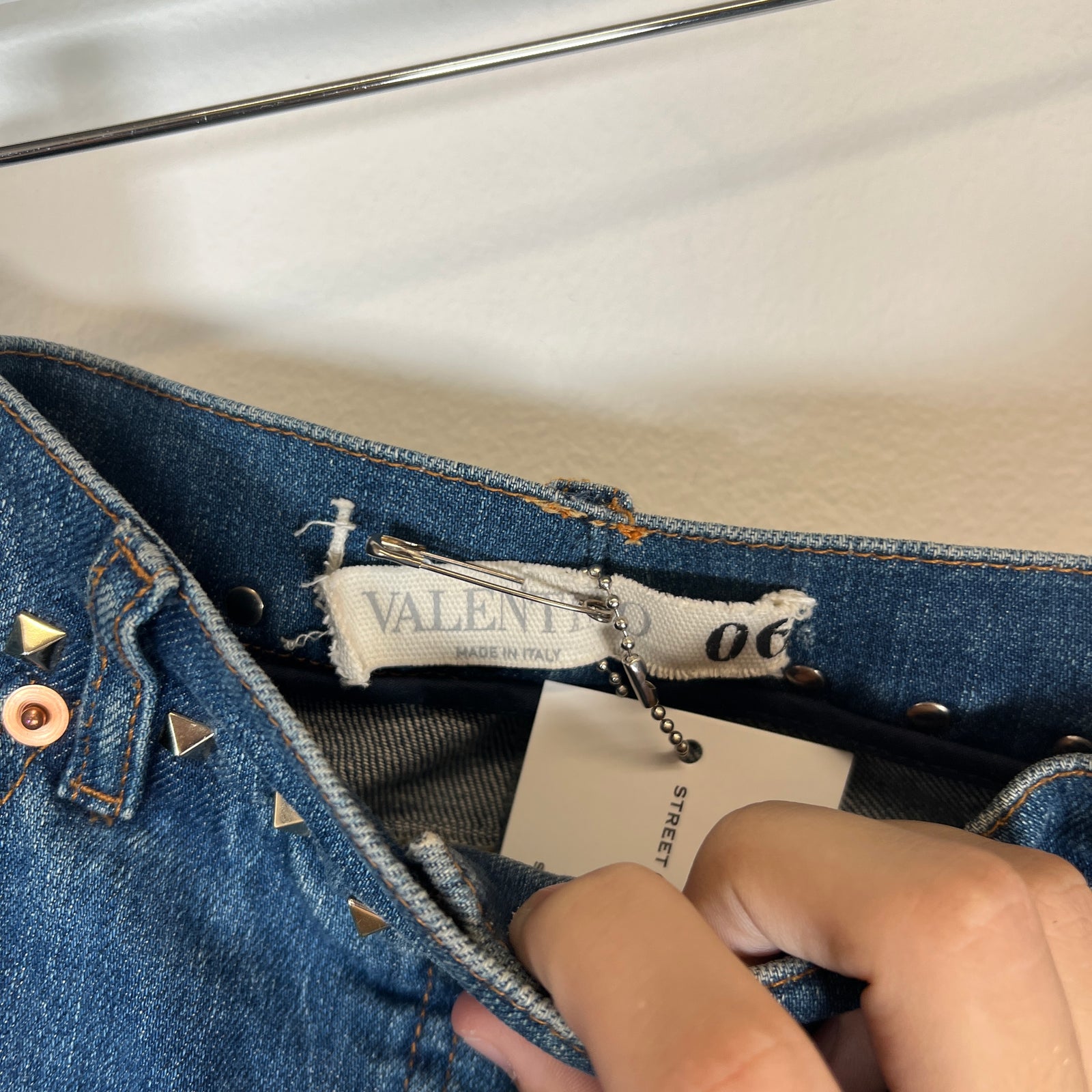 Valentino Rock Stud Jeans Size 28