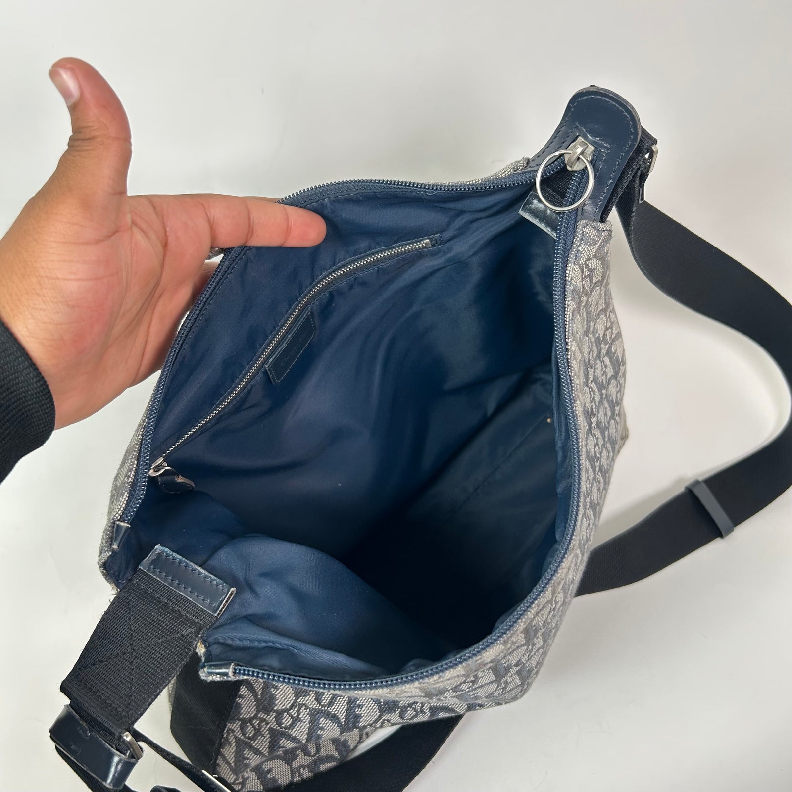 Christian Dior Vintage Diorissimo Trotter Messenger Bag