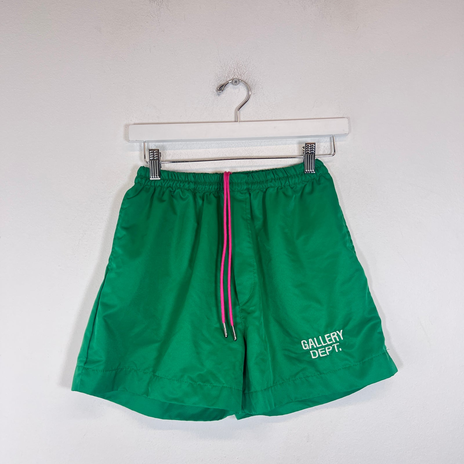 Gallery Dept Green Zuma Nylon Shorts Size XS