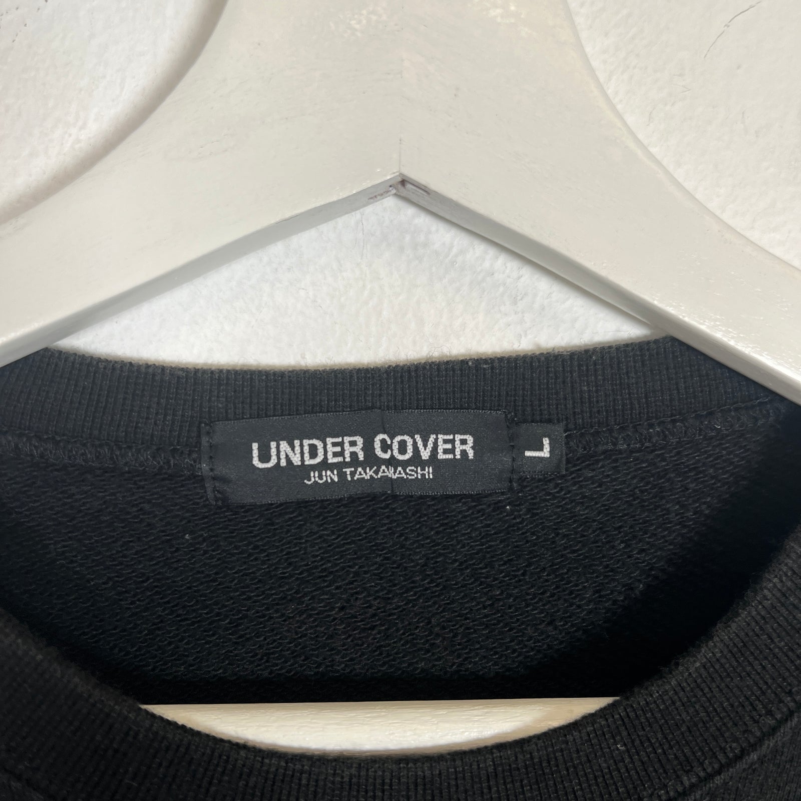 Undercover 'Chaos' Black Crewneck Size L