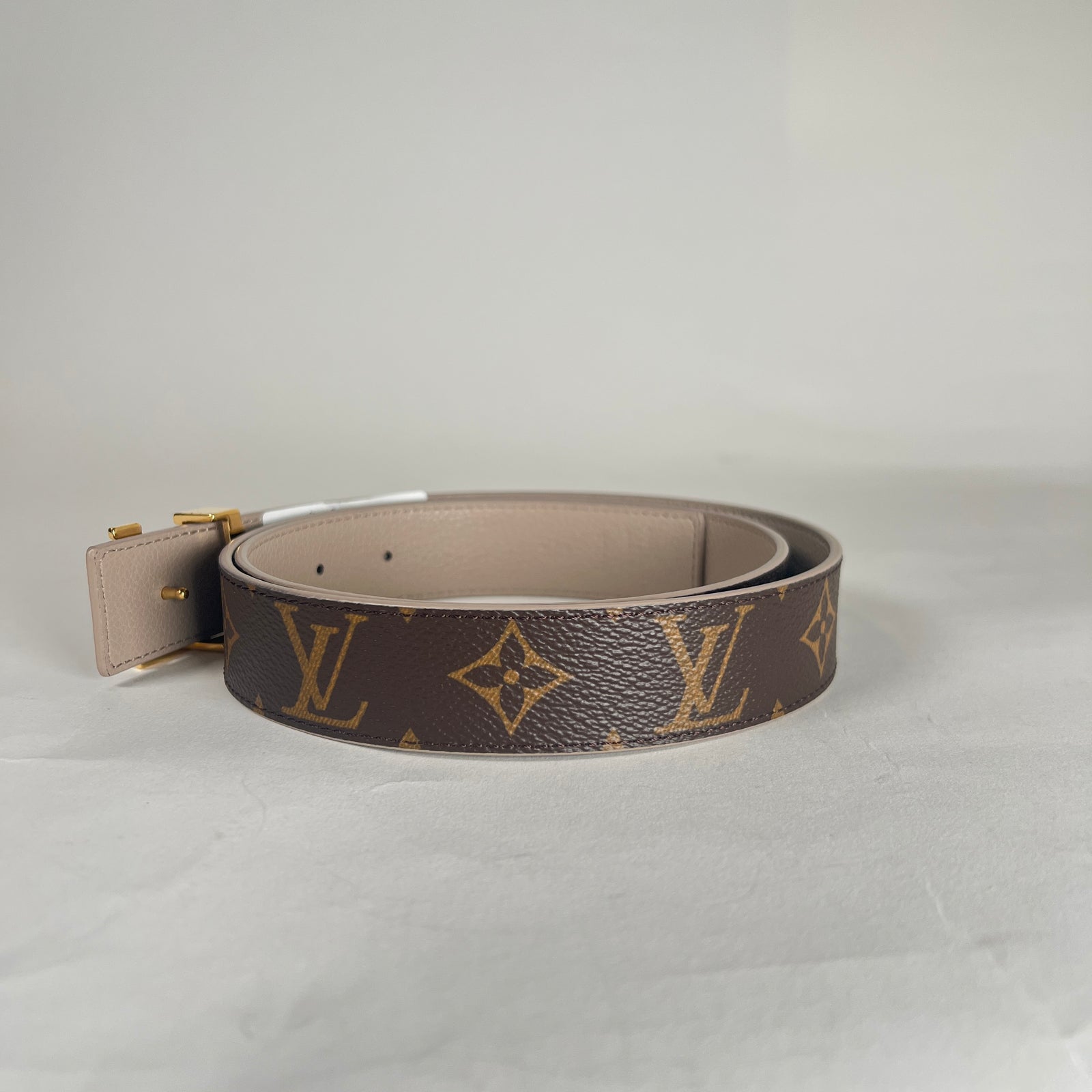 Louis Vuitton Monogram 30MM Reversible Belt