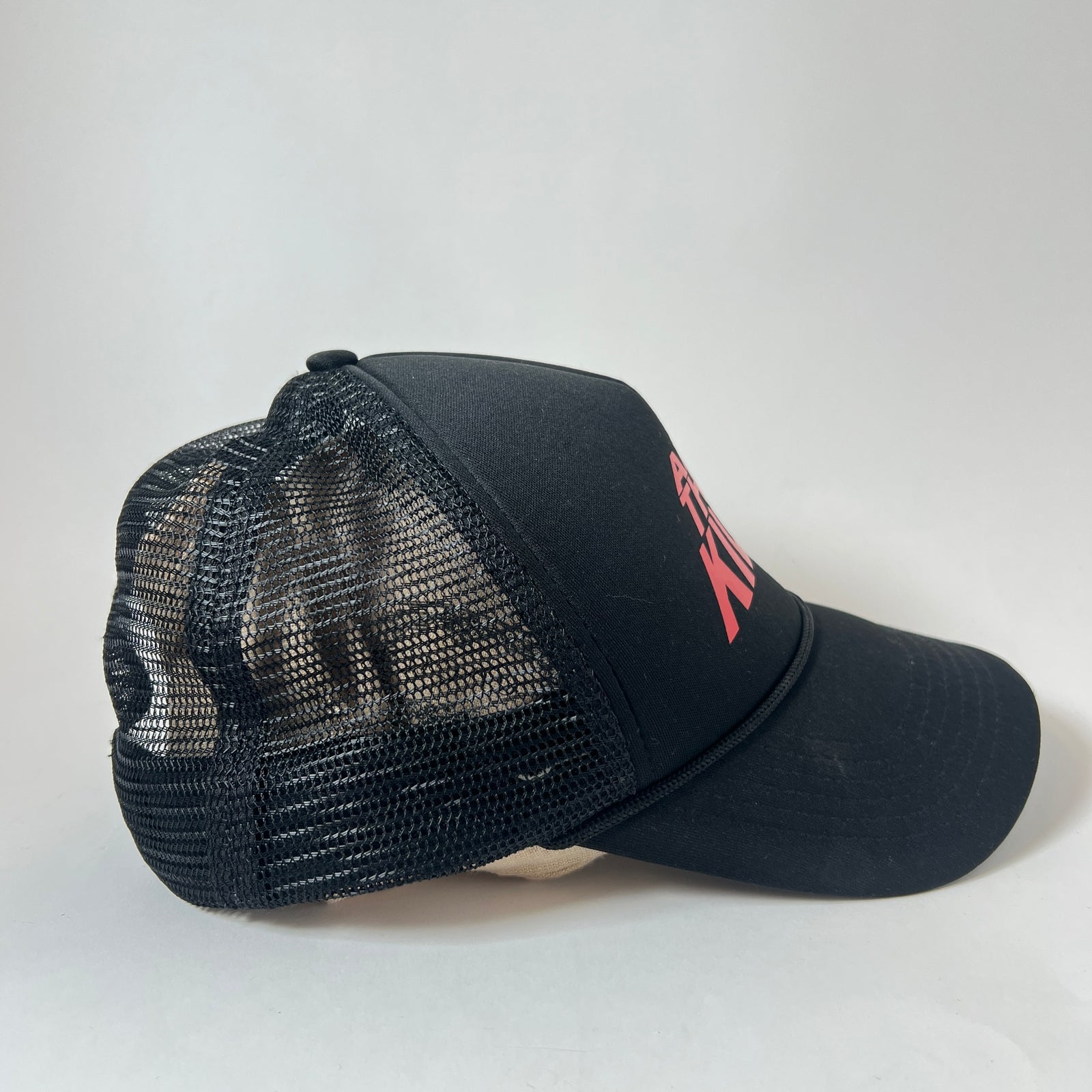 Gallery Dept Black/Red 'Art That Kills' Trucker Hat
