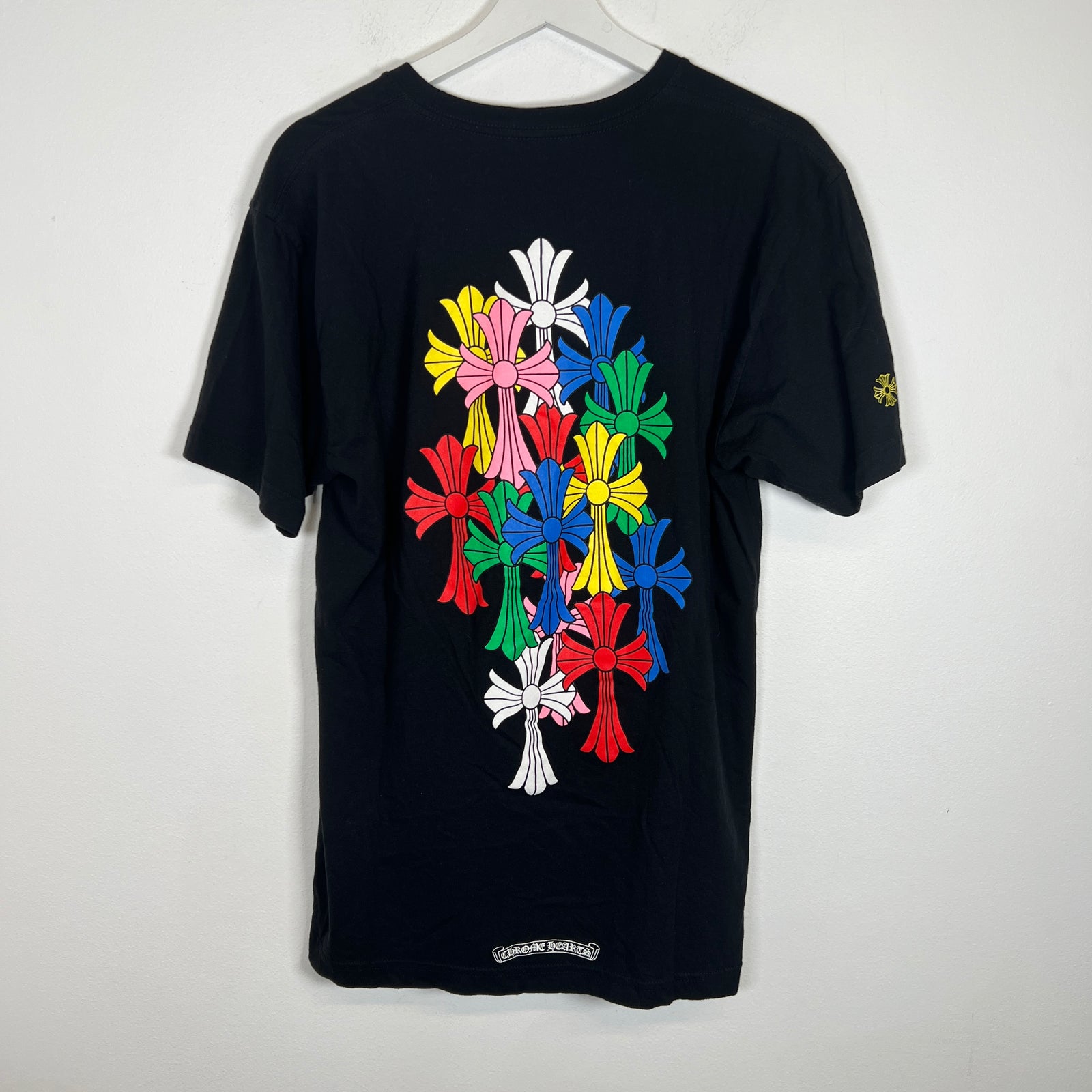 Chrome Hearts Rainbow Cross T-Shirt Size L