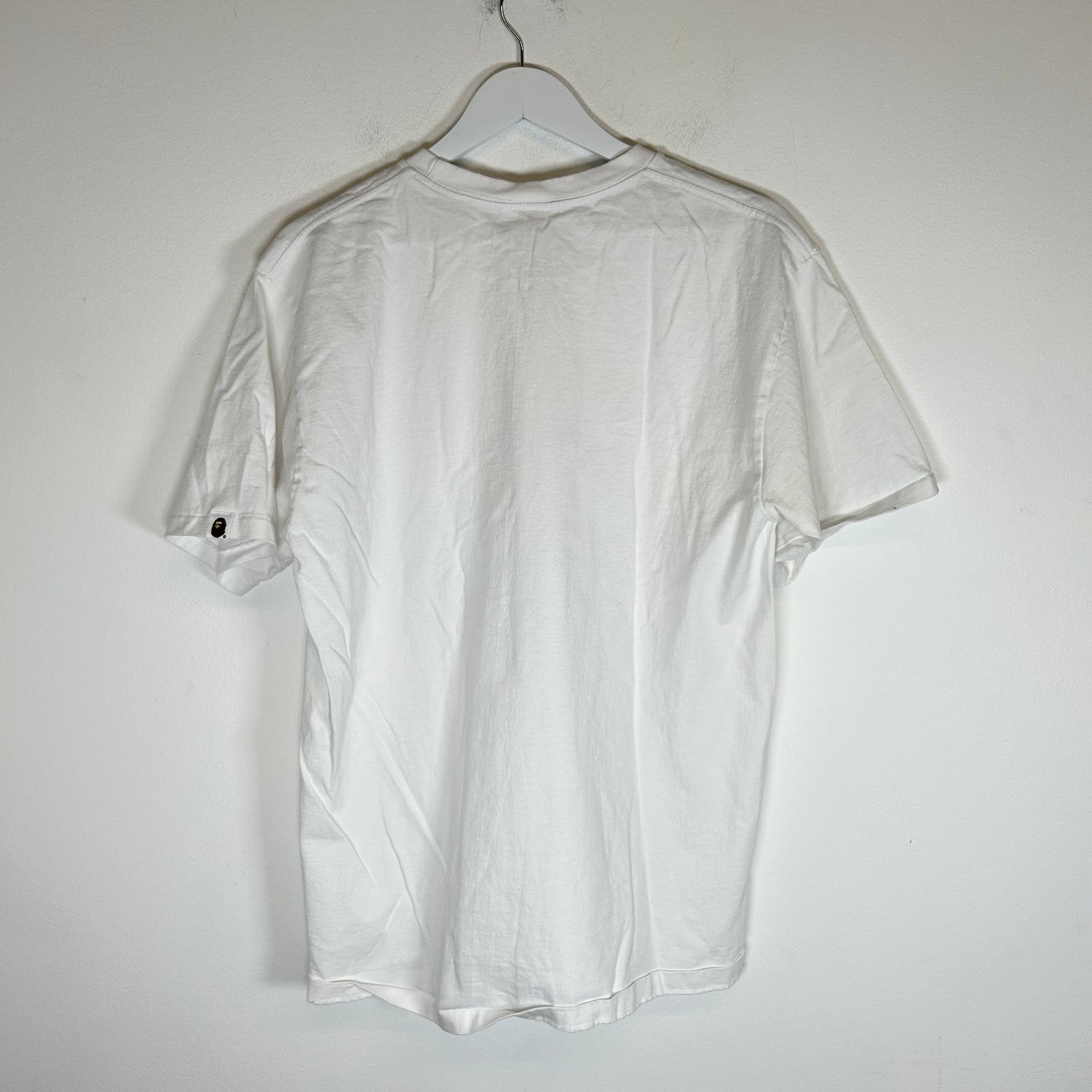 Bape White Shark T-shirt Size XL