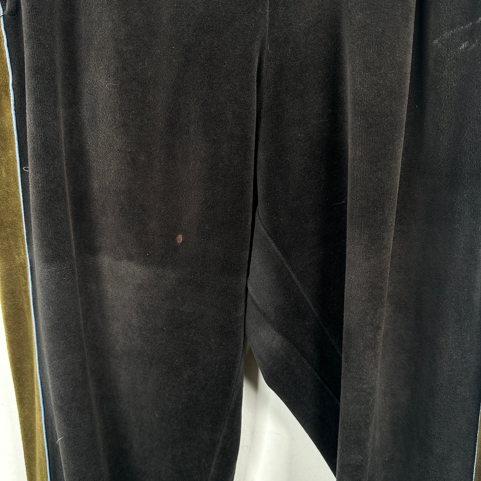 Supreme Color Block Velour Sweatpants Size L