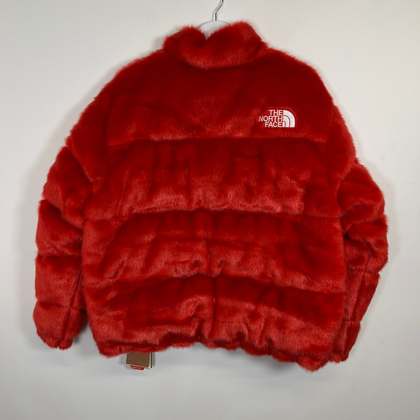 Supreme Fux Fur Red Jacket Size L