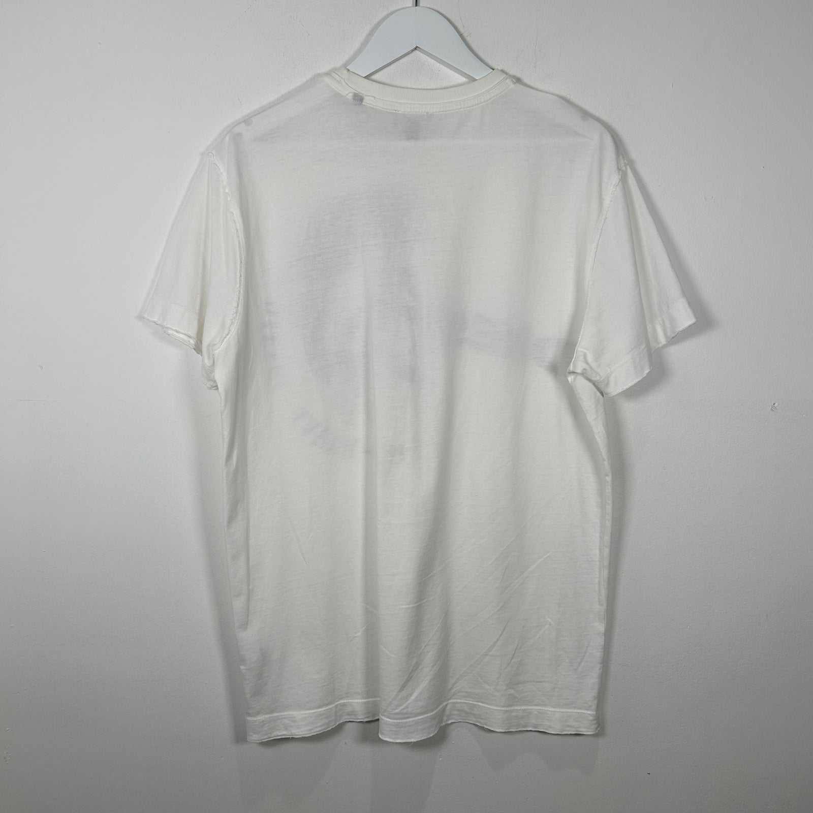Diesel White Y-The-Brave-Diesel Logo Tee Shirt Size XL