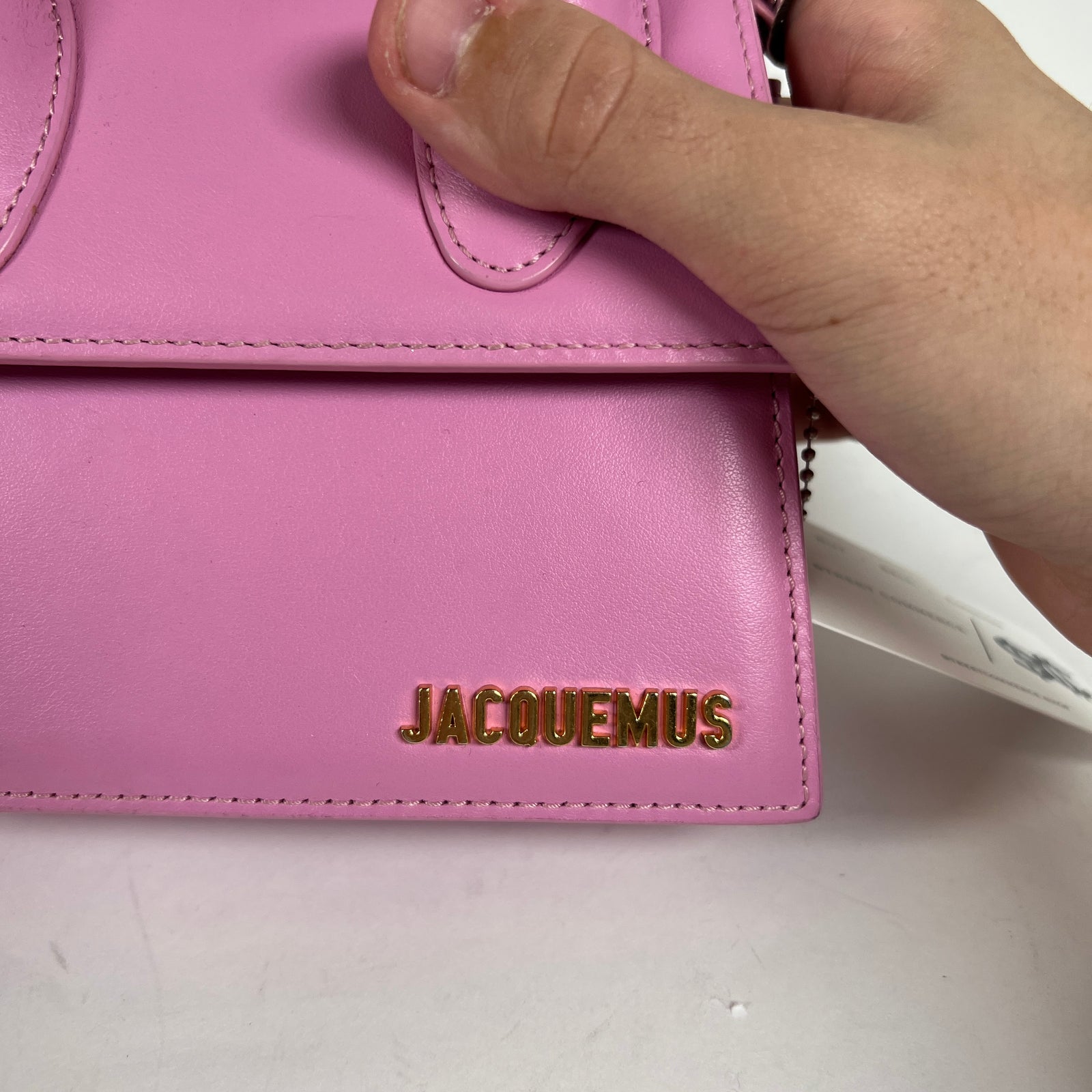 Jacquemus Le Chiquito Noeud Handle Bag Pink