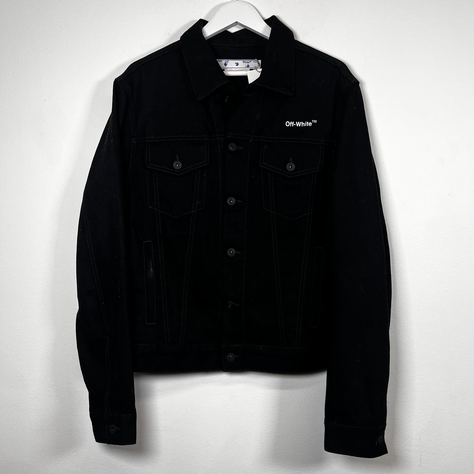 Off White Jean Jacket Size M