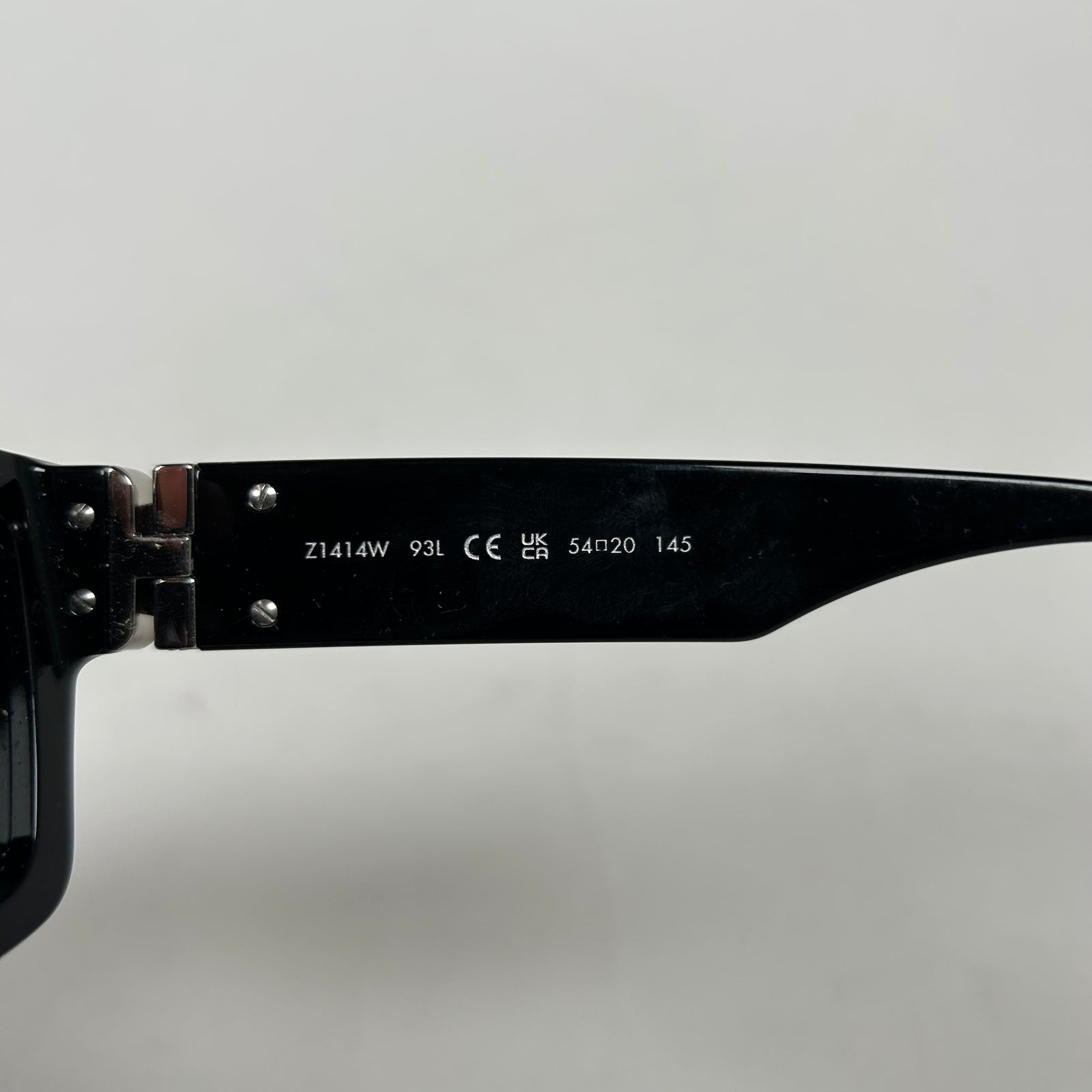 Louis Vuitton Black/Silver Millionaire Sunglasses