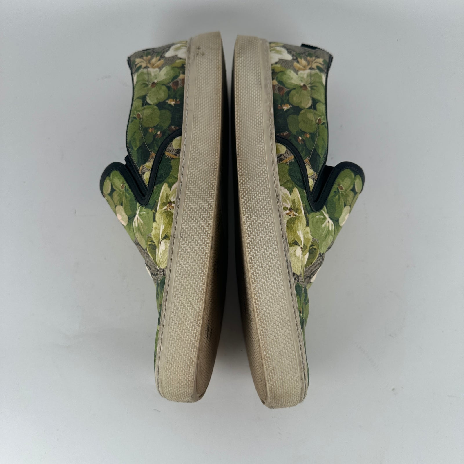 Gucci Bloom Green Slip-On Sneaker Size 12