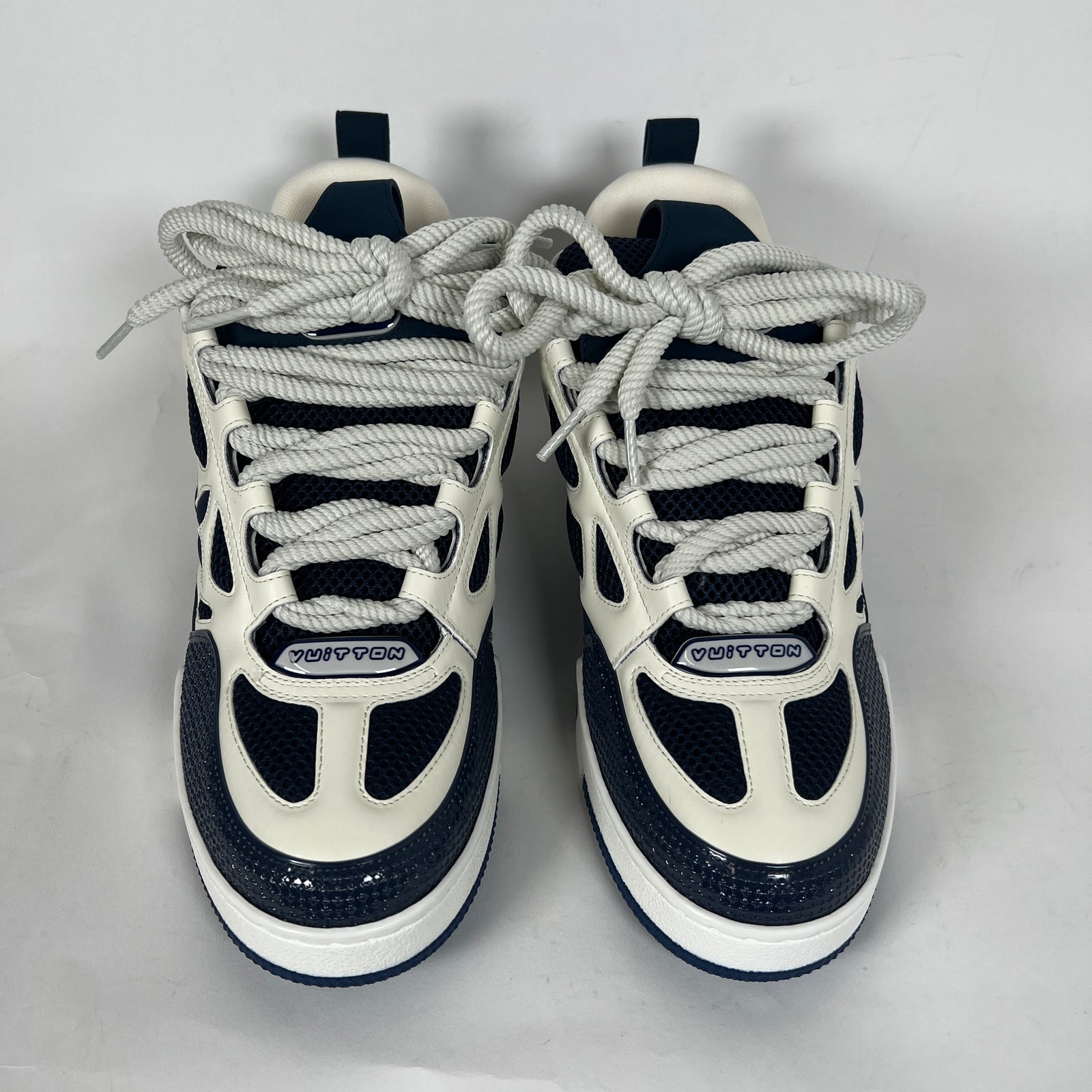 Louis Vuitton Navy Skates Size LV 9