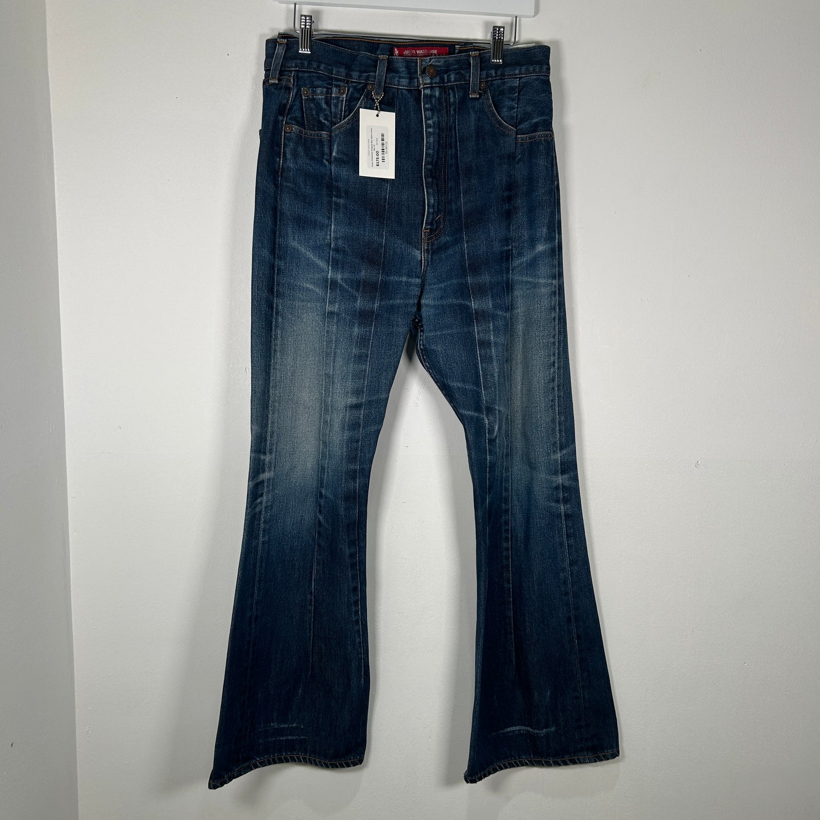 Junya Watanabe Warped Bias Seam Jeans Size 32