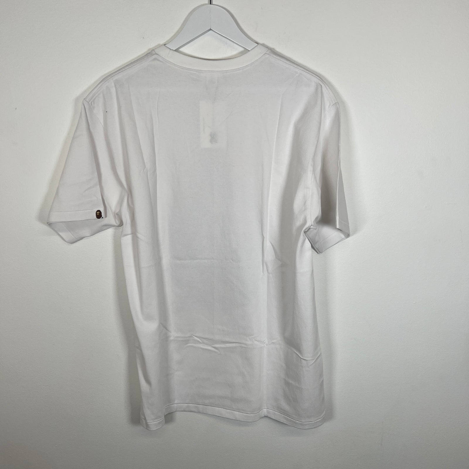 Bape White/Blue Camo Ape Head Tee Size XL