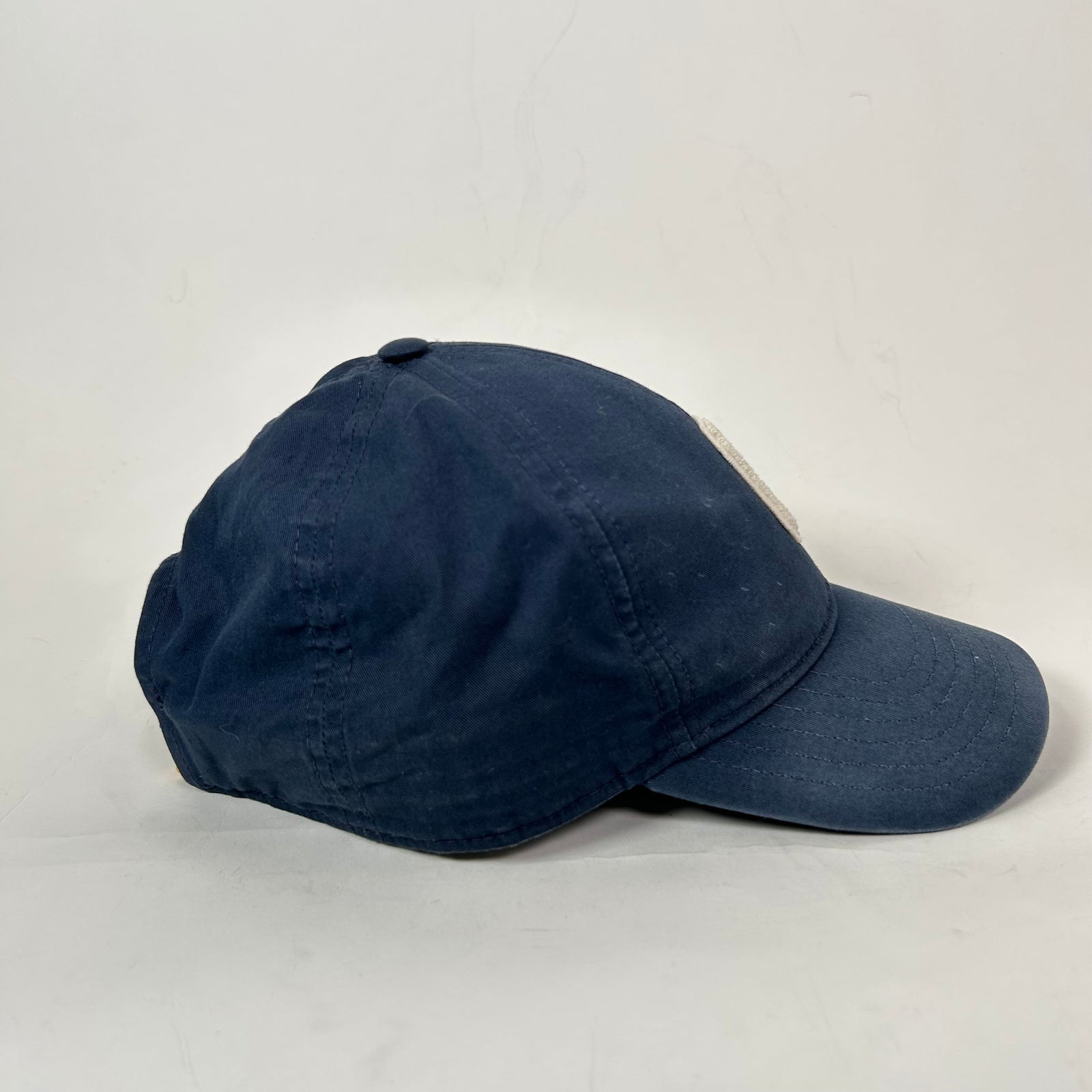 Celine Navy Initial Baseball Cap