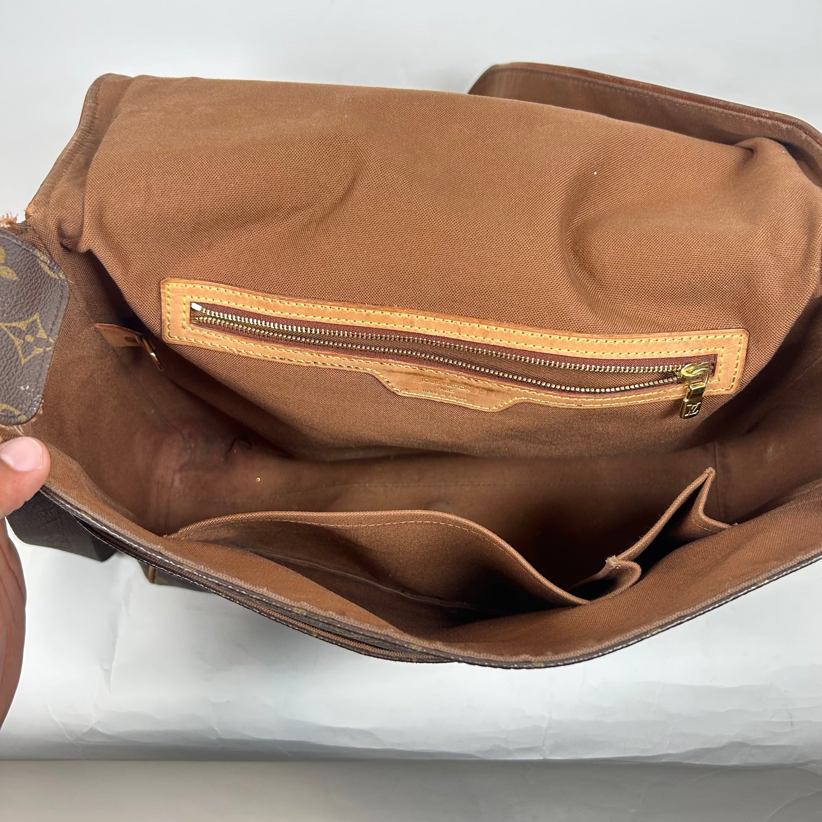Louis Vuitton Brown Abbesses Monogram Shoulder Bag
