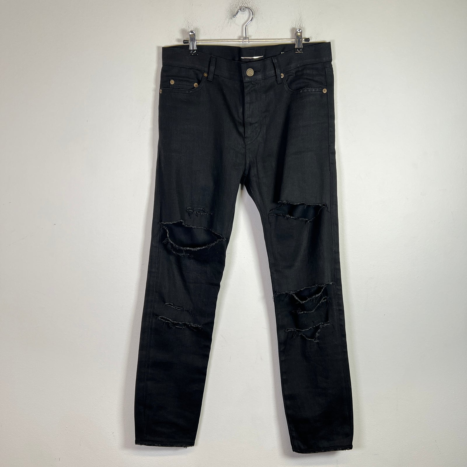 Saint Laurent FW15 D02 ‘Crash’ Denim Jeans